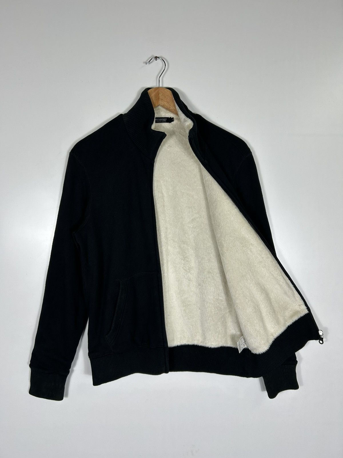 Burberry Vintage Burberry Black Label Fleece-Lined Zip Jacket Size US S / EU 44-46 / 1 - 8 Thumbnail