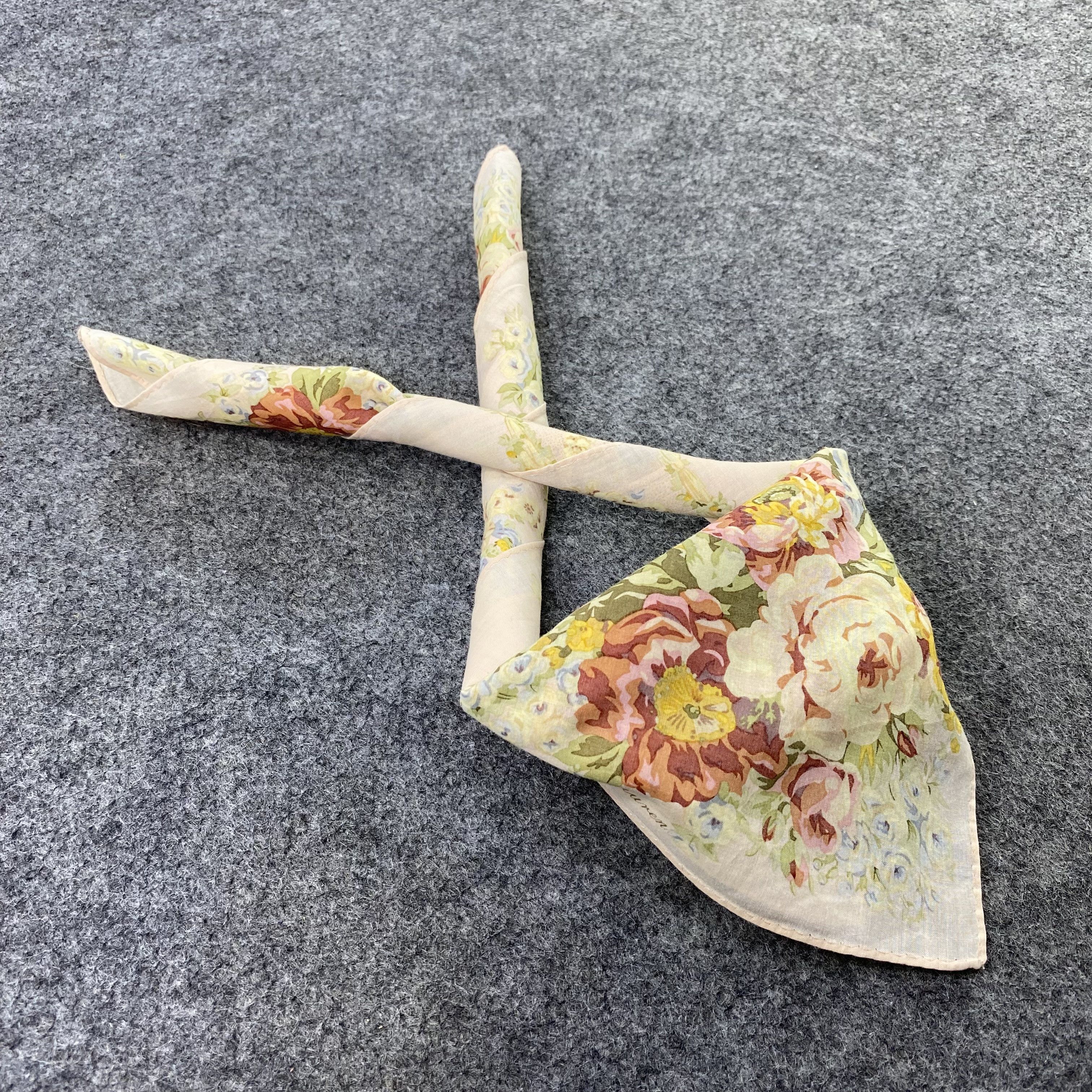 Ralph Lauren Ralph Lauren Handkerchief Neckerchief Bandana-B1757 Size ONE SIZE - 1 Thumbnail
