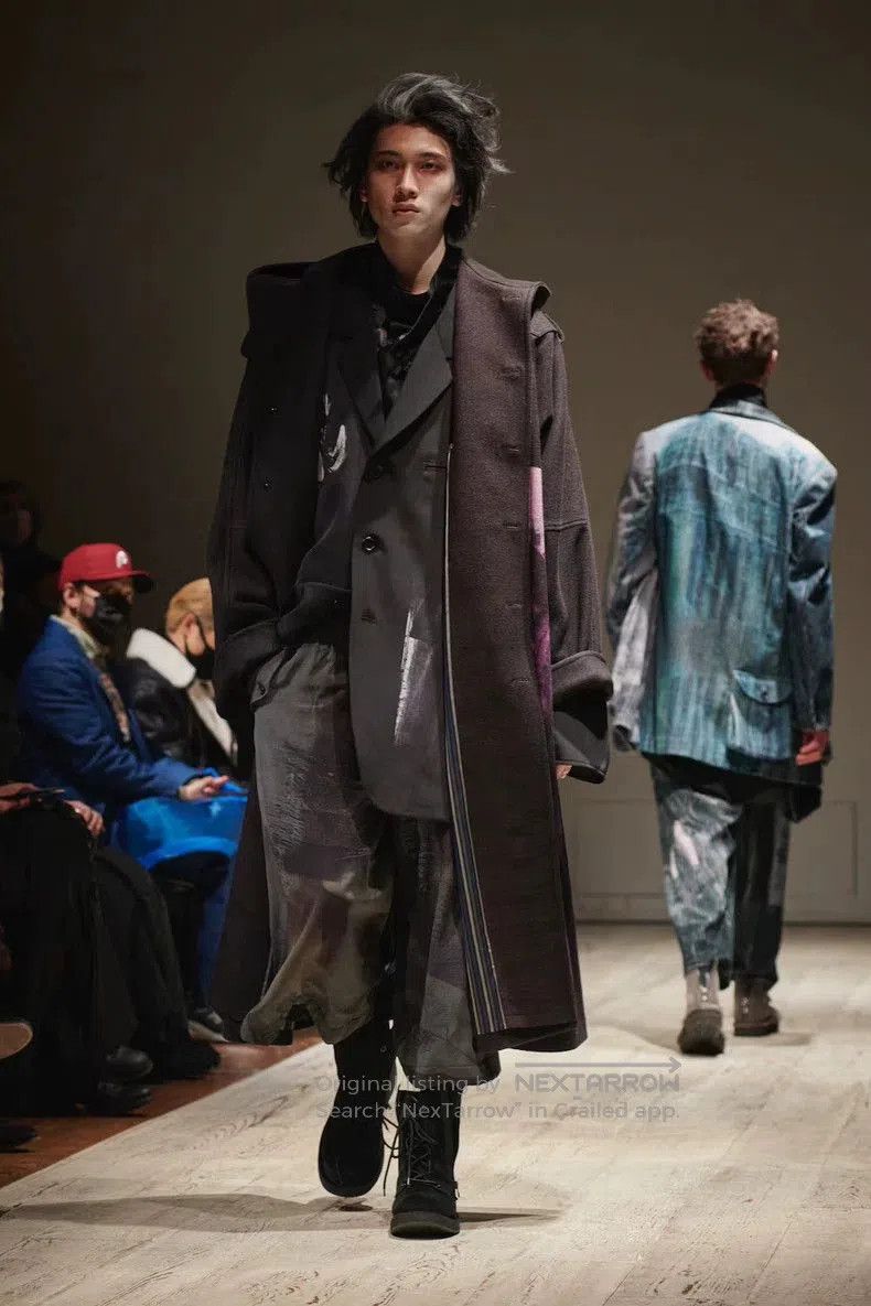 Yohji Yamamoto Yohji Yamamoto 22AW Silk Coat. Size US M / EU 48-50 / 2 - 9 Thumbnail