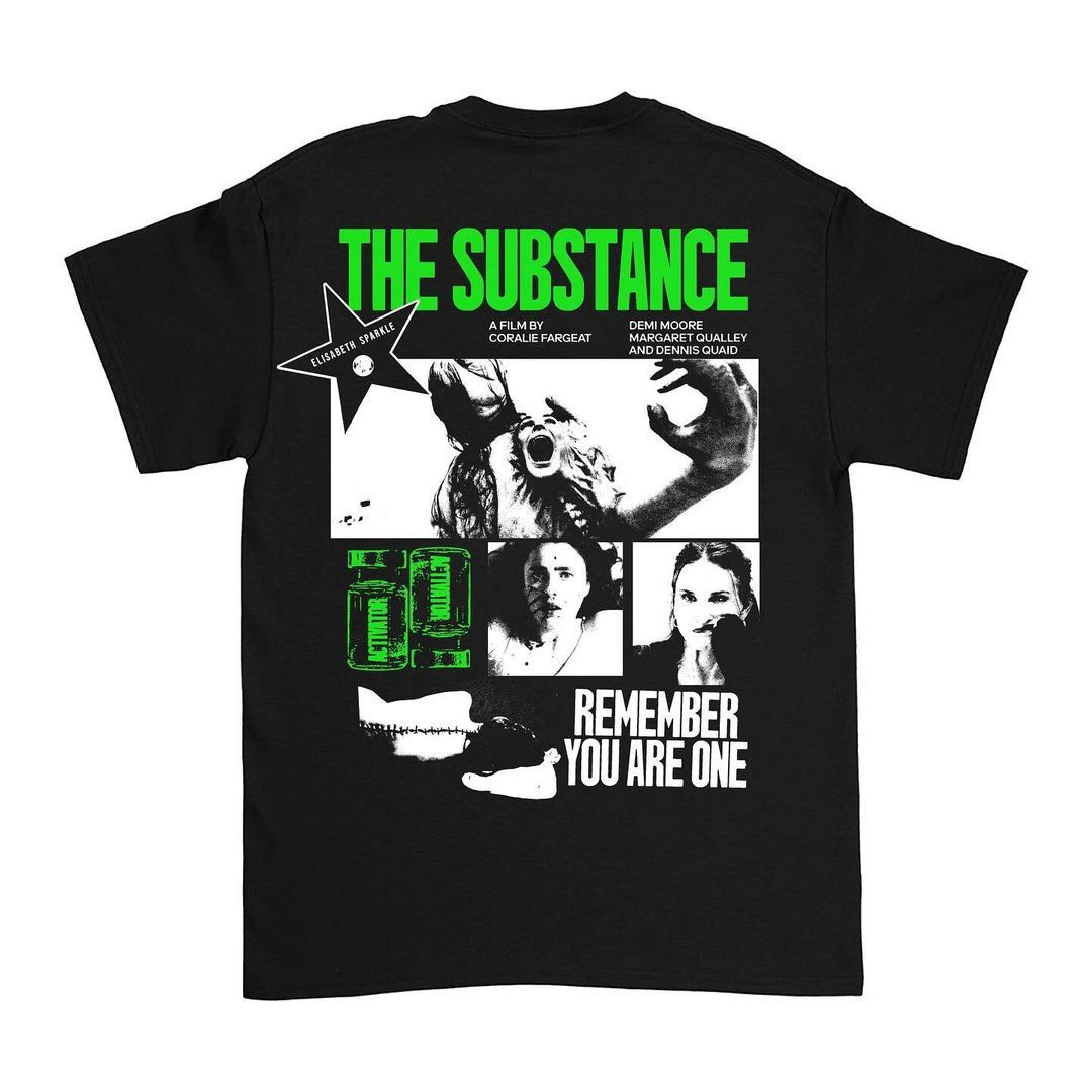 Band Tees The Substance Movie Tees Black Size US L / EU 52-54 / 3 - 1 Thumbnail