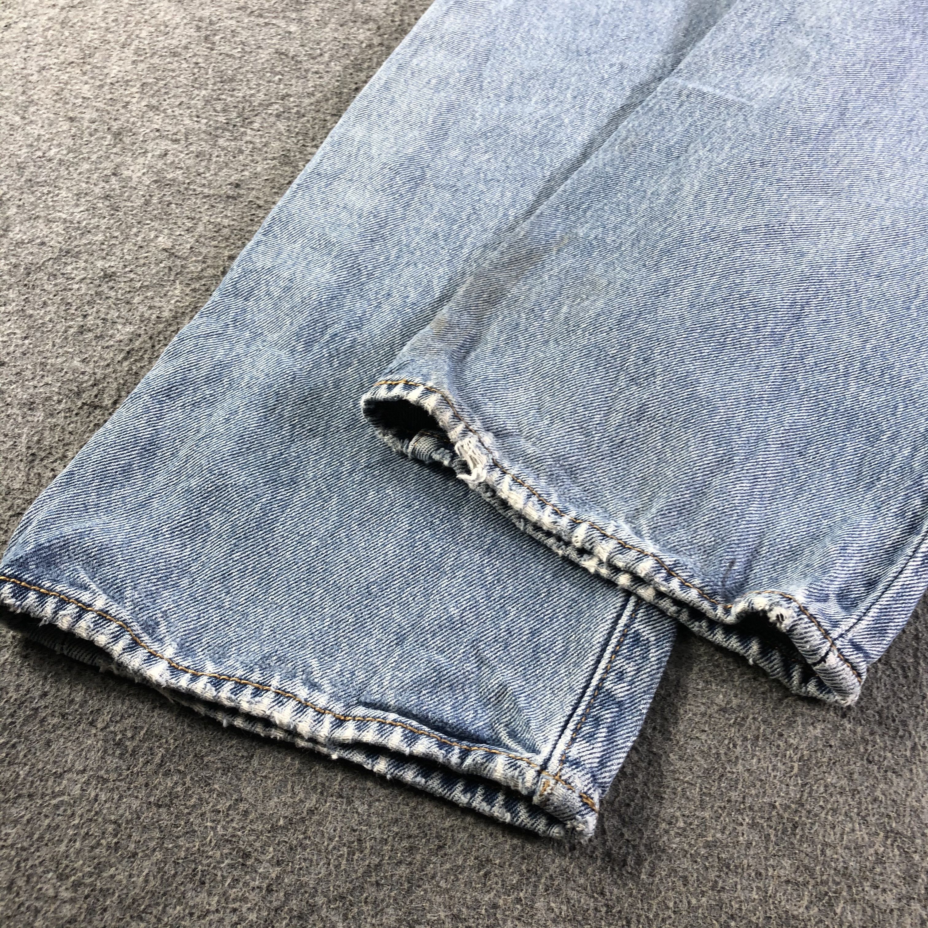 Levi's Vintage Blue Wash Levis 501 Jeans-J4312 Size US 33 - 6 Thumbnail