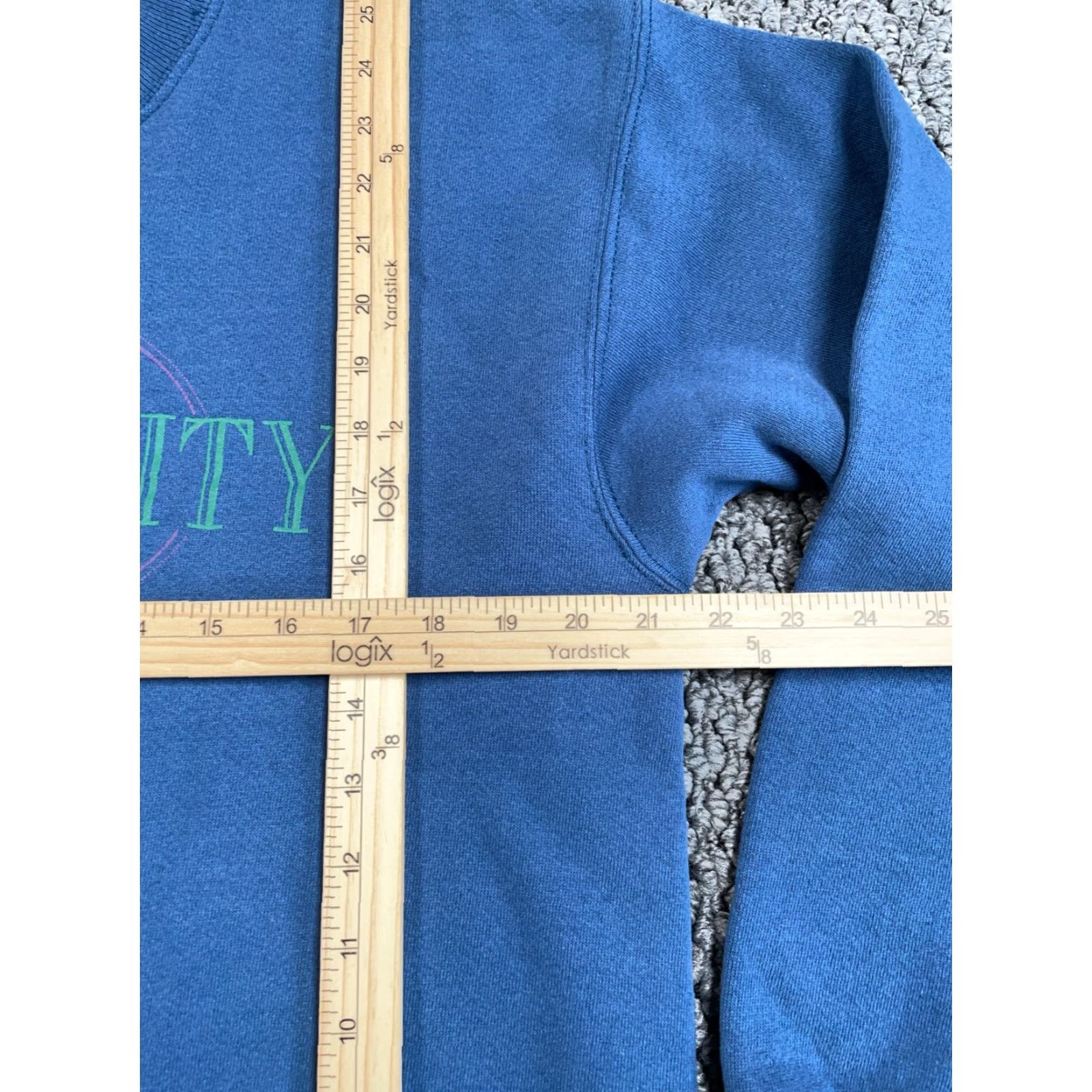 Lee VINTAGE Lee Sweatshirt Crewneck 90s Panama City Beach Florida Blue Large Mens Size US L / EU 52-54 / 3 - 6 Thumbnail