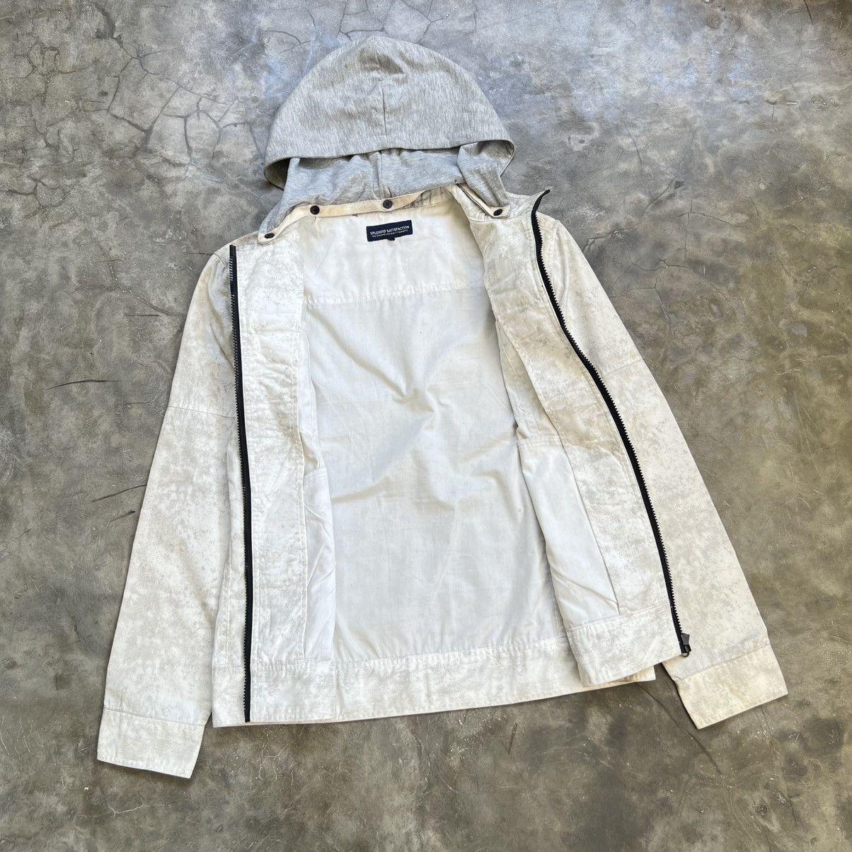 Isamu Katayama Backlash 2000’s Splendid Tornado Style Smoke Pattern Multi Zip Jacket Size US M / EU 48-50 / 2 - 2 Thumbnail