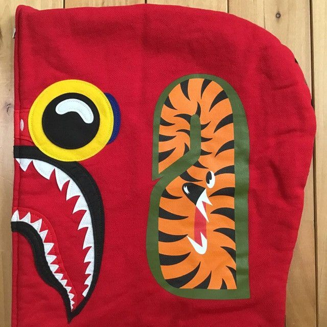 Bape × Hebru Brantley BAPE × HEBRU BRANTLEY FLYBOY Shark Full Zip Hoodie APE Size US XL / EU 56 / 4 - 4 Thumbnail