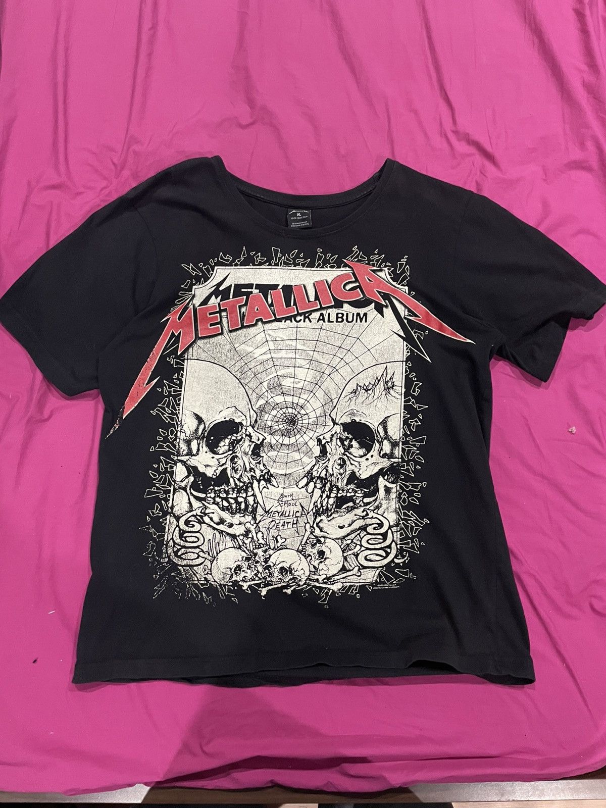 Band Tees × Metallica × Vintage RARE Metallica Vintage 90s Tee Size US M / EU 48-50 / 2 - 1 Thumbnail