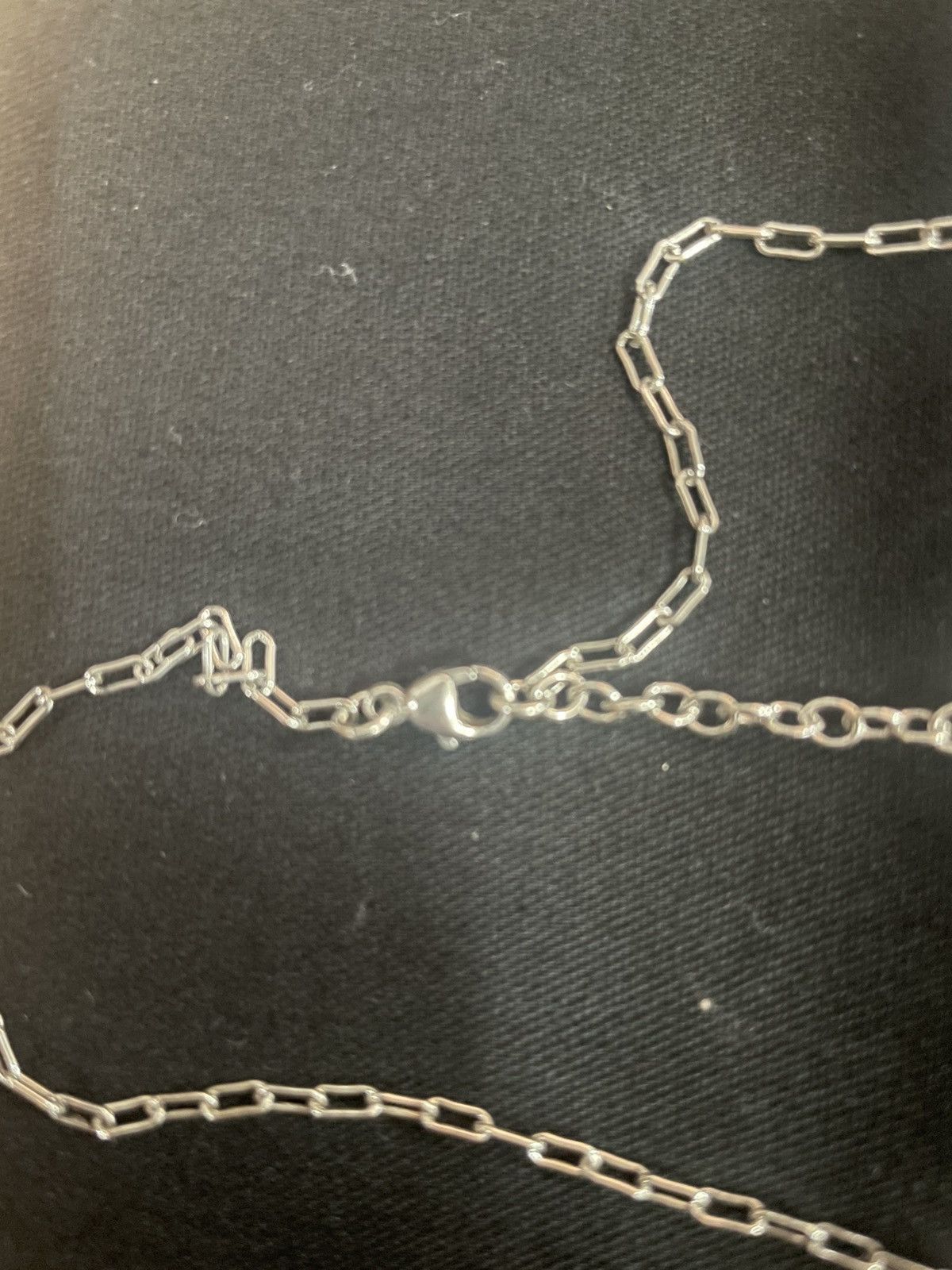 Saint Laurent Paris Saint Laurent silver necklace Size ONE SIZE - 5 Thumbnail