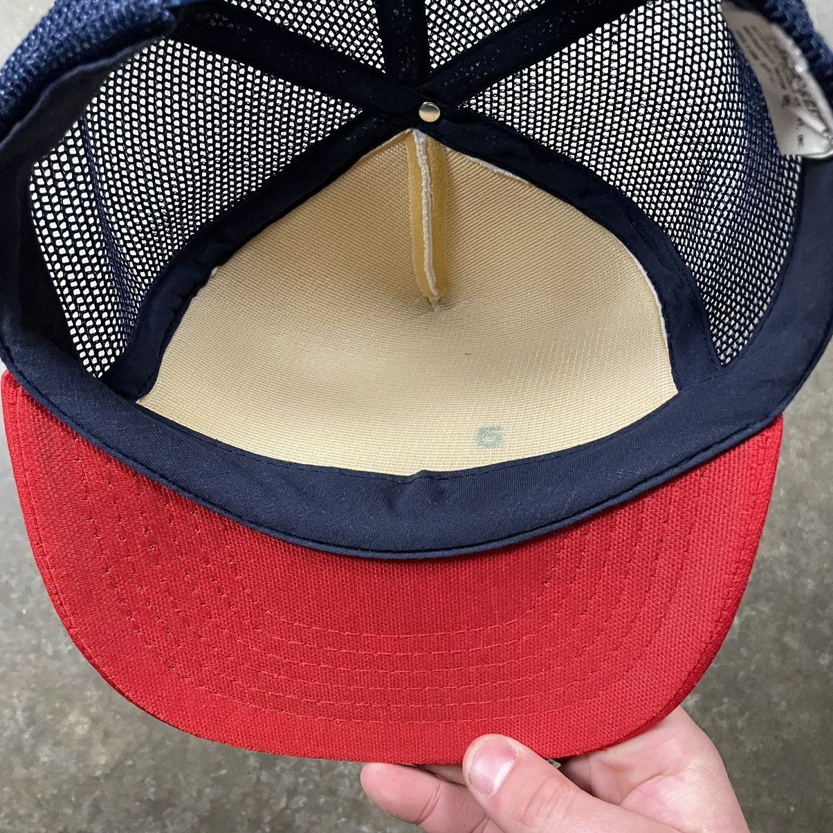 NASCAR × Vintage Vintage NASCAR Indianapolis 500 SnapBack Trucker Hat 80s Size ONE SIZE - 8 Thumbnail