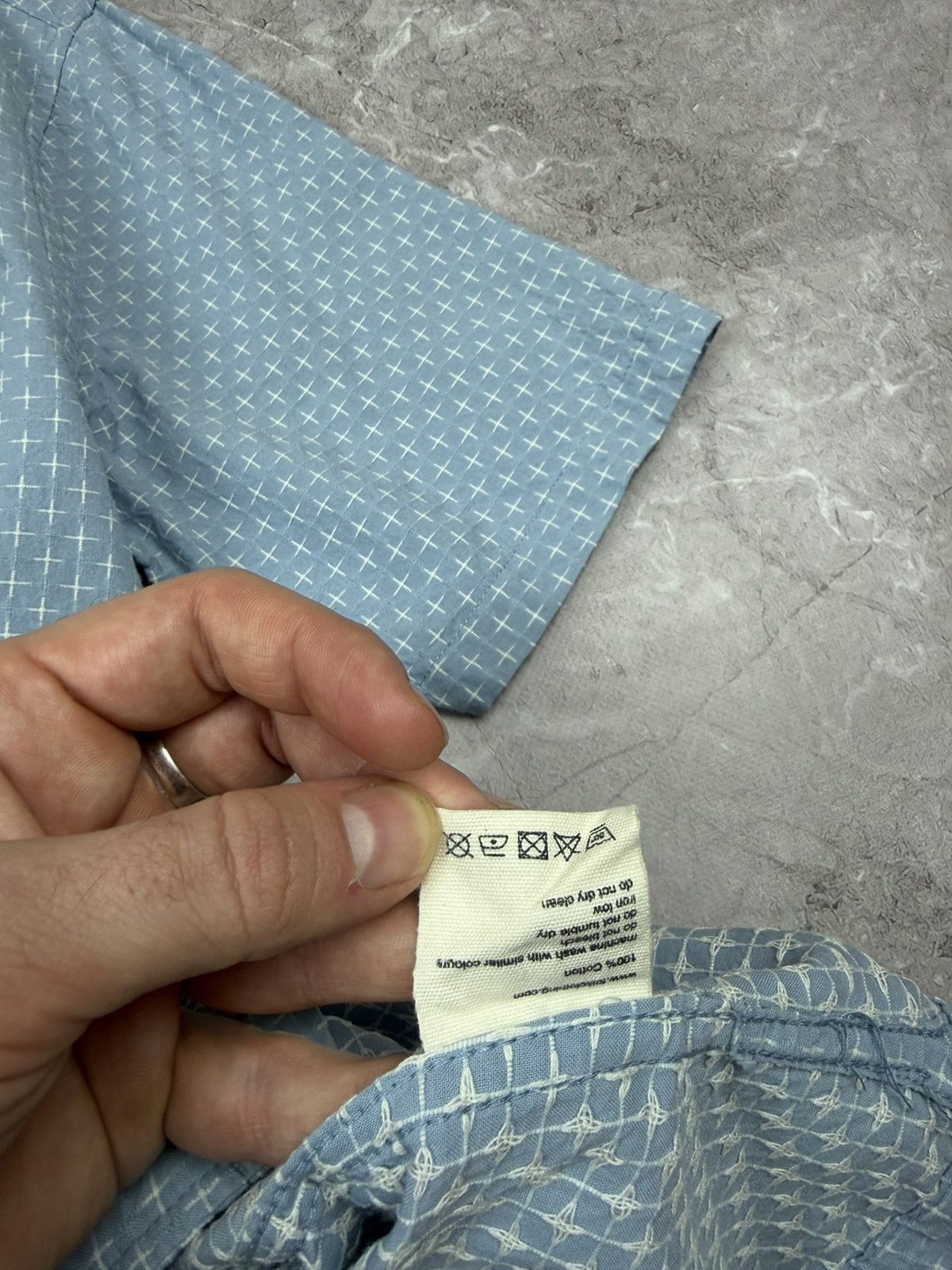 Folk Folk Shirt Button Up International Cotton Luxury VERY RARE Size US M / EU 48-50 / 2 - 5 Thumbnail