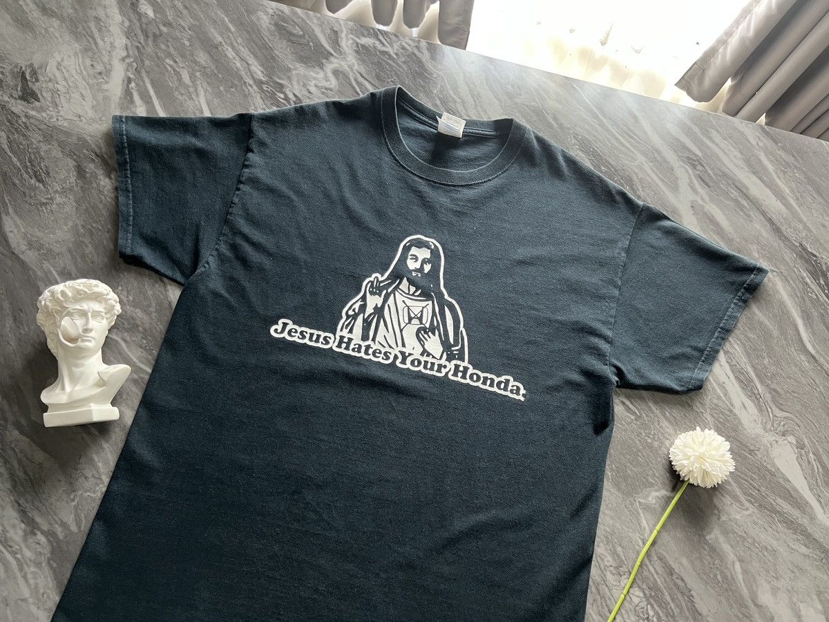 Honda Honda : Jesus Hates Your Honda Size US L / EU 52-54 / 3 - 1 Thumbnail