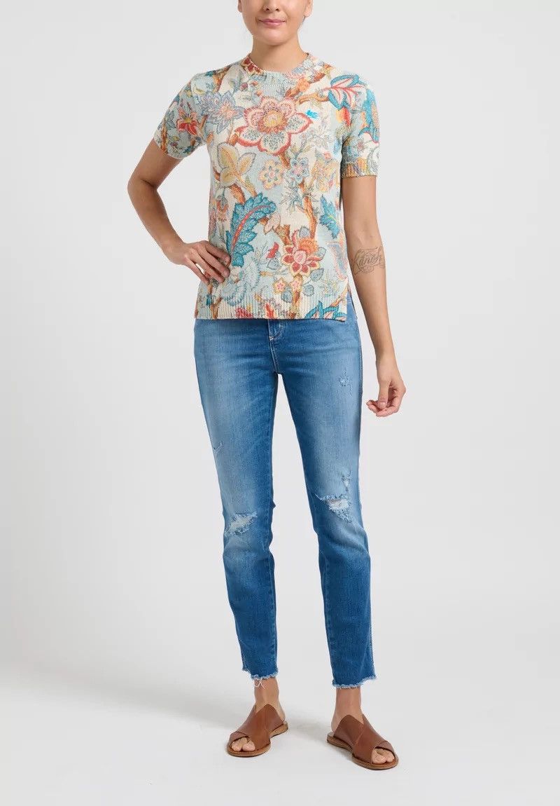 Etro 💥 ETRO TOP KNIT PAISLEY DESIGN Size M / US 6-8 / IT 42-44 - 1 Thumbnail