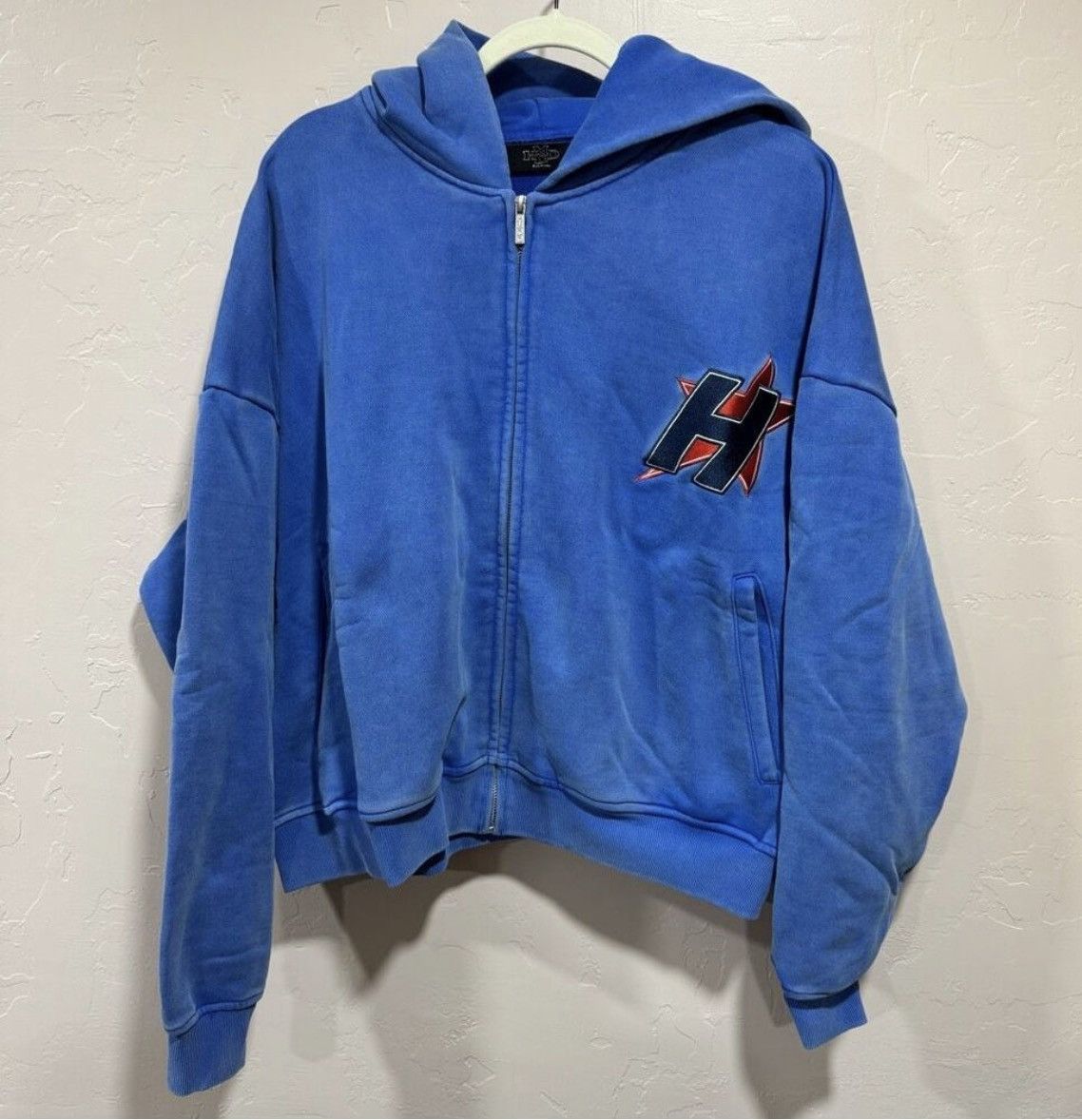HMDD HMDD H-Star Zip Up Sweatshirt Blue NEW Size US S / EU 44-46 / 1 - 2 Thumbnail