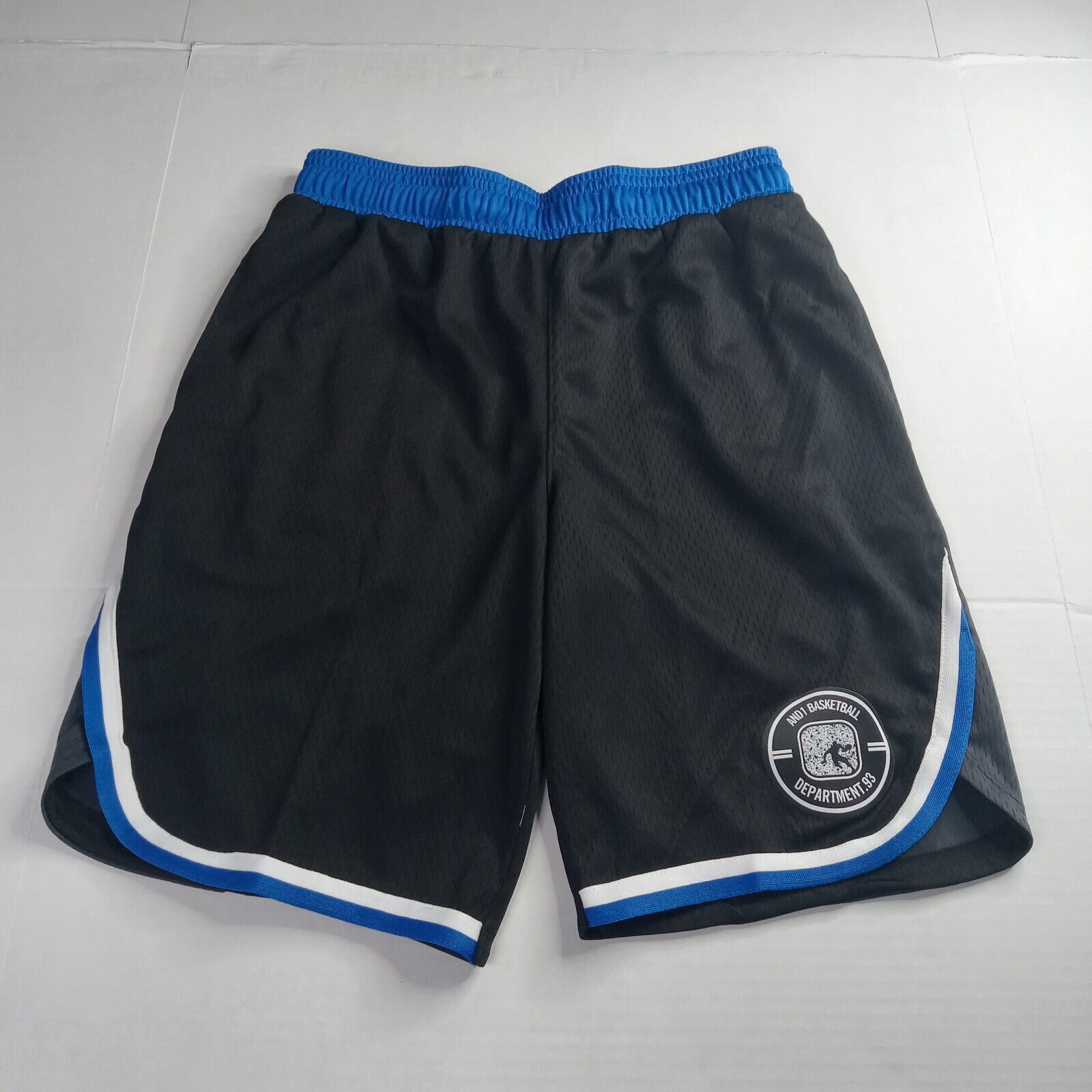 & Other Stories 2 AND1 Basketball Shorts Men's S Red Black Blue 10" Inseam Size US 30 / EU 46 - 8 Thumbnail