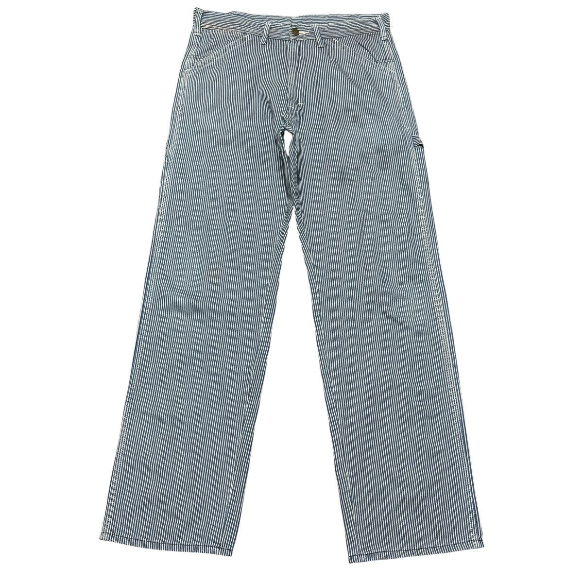 Lee Vintage Lee Hickory Carpenter Work Pants Size US 33 - 2 Thumbnail