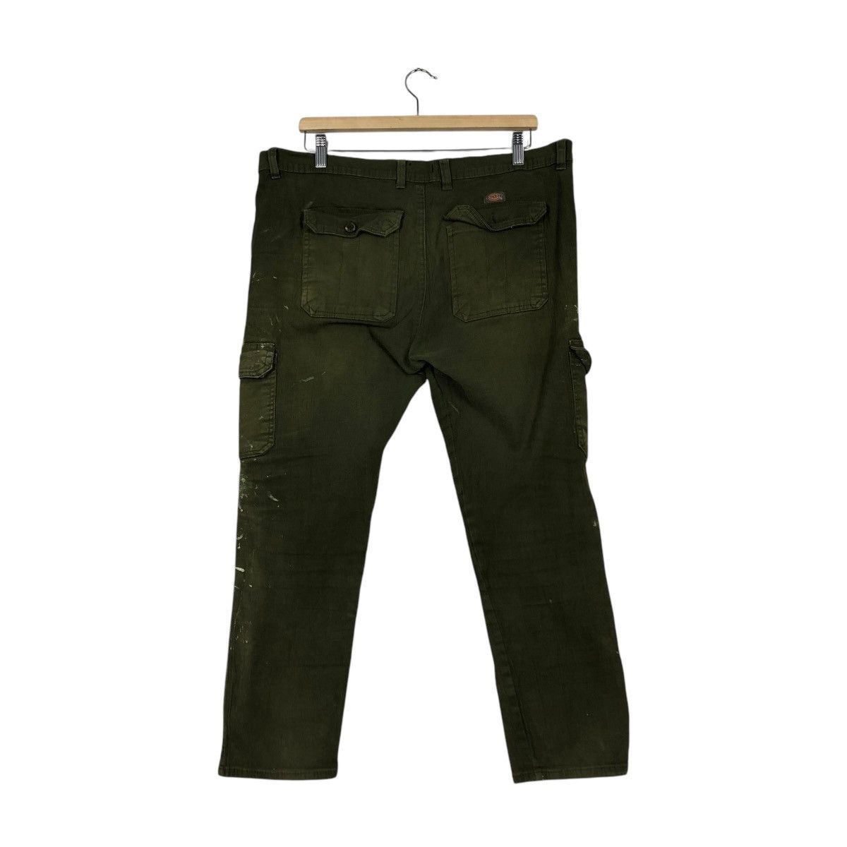 Japanese Brand 🔥VINTAGE WORKER PANTS CARGO PAINT DESIGN DICKIES USA Size US 36 / EU 52 - 10 Thumbnail