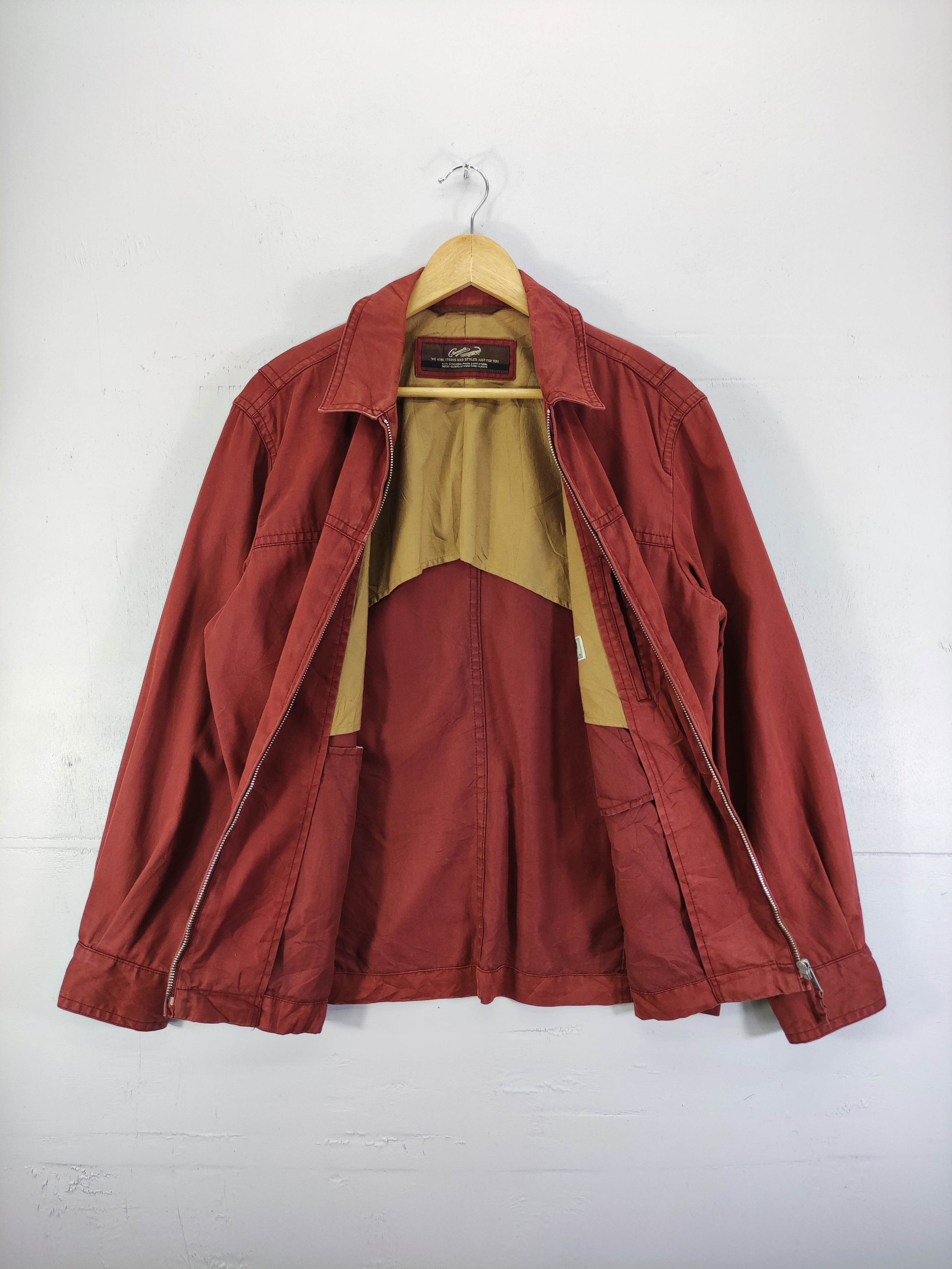 Japanese Brand Vintage Crocodile Casual Jacket Zipper Size US L / EU 52-54 / 3 - 4 Thumbnail