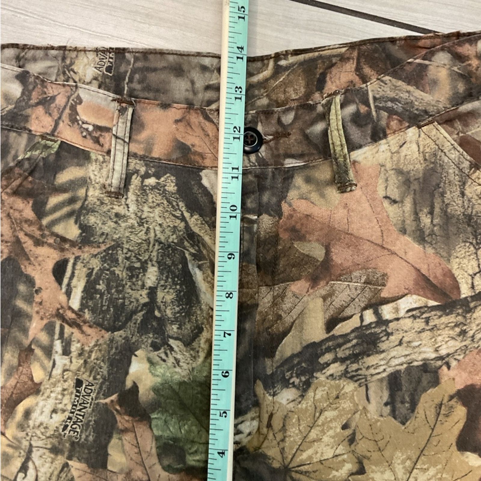 Vintage Advantage Timber Camo Cargo Adjustable Pants Size US 36 / EU 52 - 4 Thumbnail