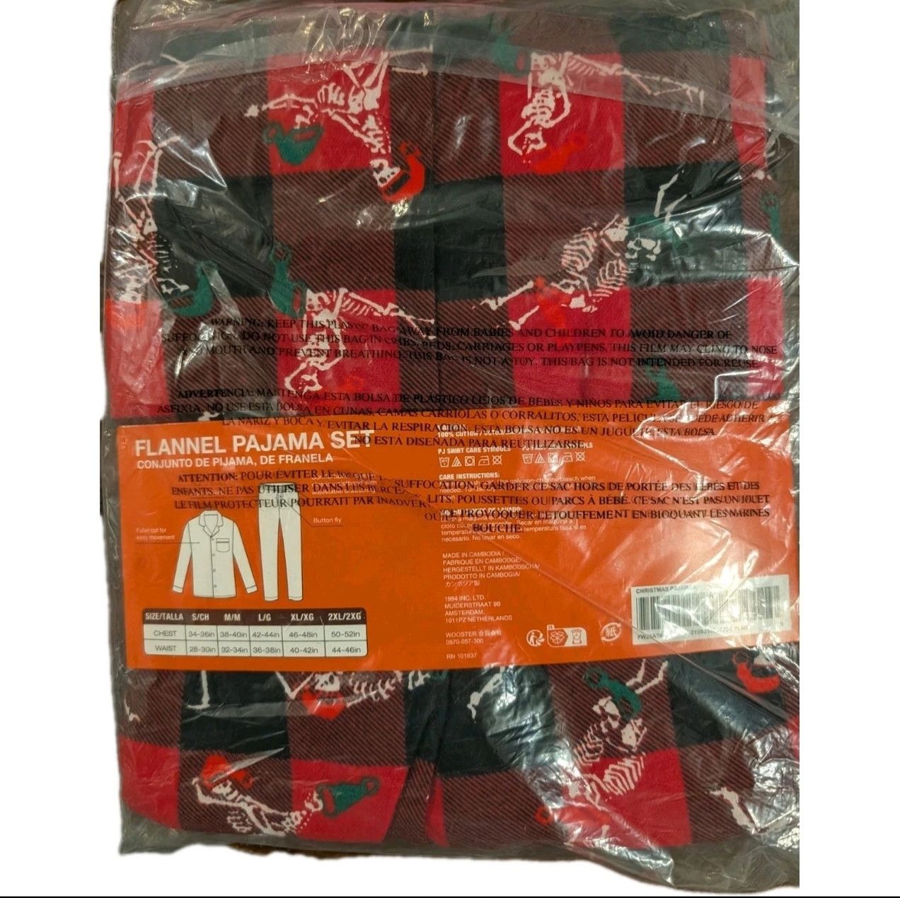 Hanes × Supreme Supreme Holiday Pajamas Size US S / EU 44-46 / 1 - 2 Thumbnail