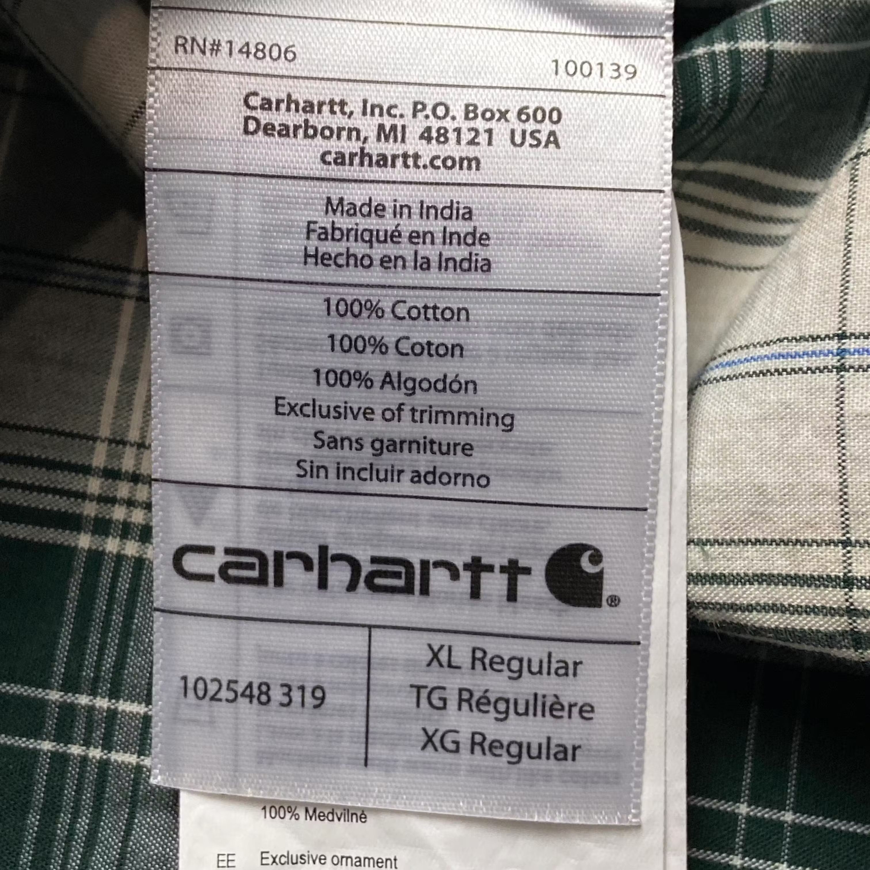 Carhartt × Carhartt Wip Mens Shirt Short Sleeve Carhartt Size XL Size US XL / EU 56 / 4 - 5 Thumbnail