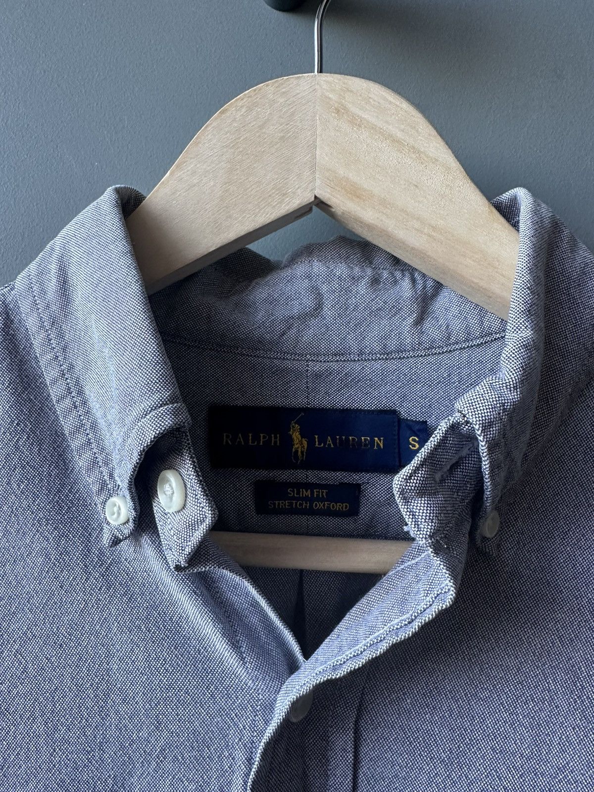 Ralph Lauren Ralph Lauren Oxford Grey Logo Shirt Size S Size S / US 4 / IT 40 - 4 Thumbnail