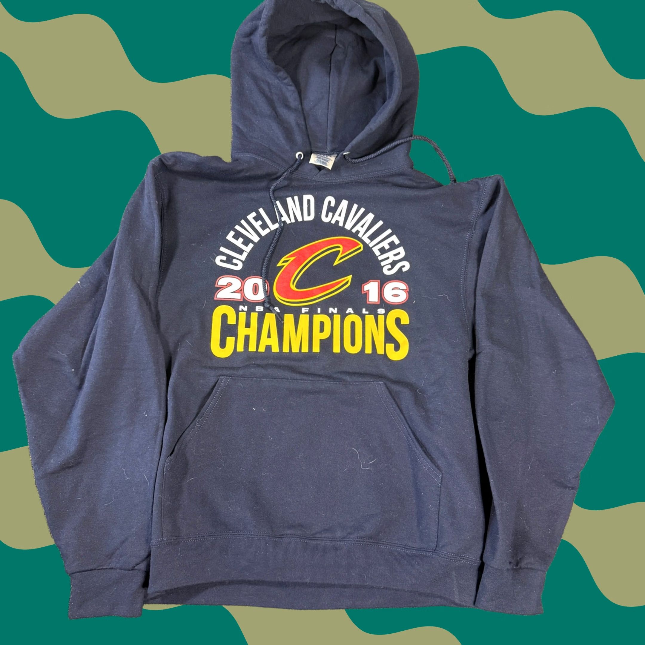 NBA VINTAGE Nike Cavaliers Nba Champions 2016 Navy Hoodie Sweatshirt Medium Size US M / EU 48-50 / 2 - 1 Thumbnail