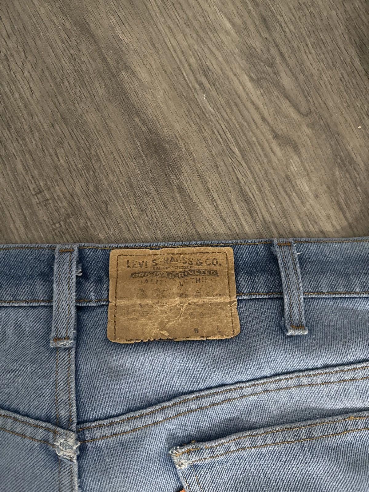Vintage Vintage Orange tab Levis Size US 34 / EU 50 - 4 Thumbnail