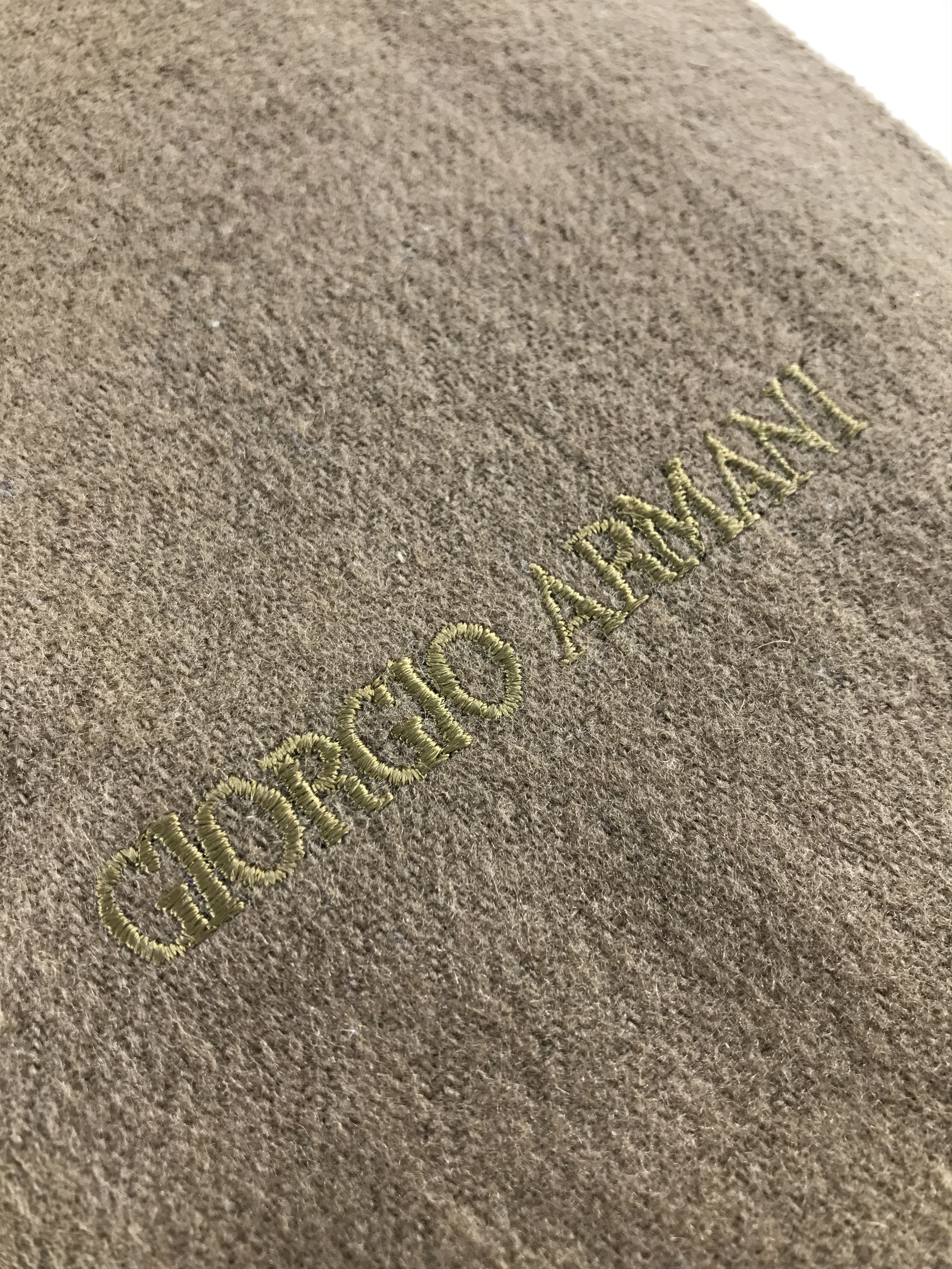 Giorgio Armani × Vintage Giorgio Armani Scarf / Muffler / Neckwear - WW1976 Size ONE SIZE - 4 Thumbnail