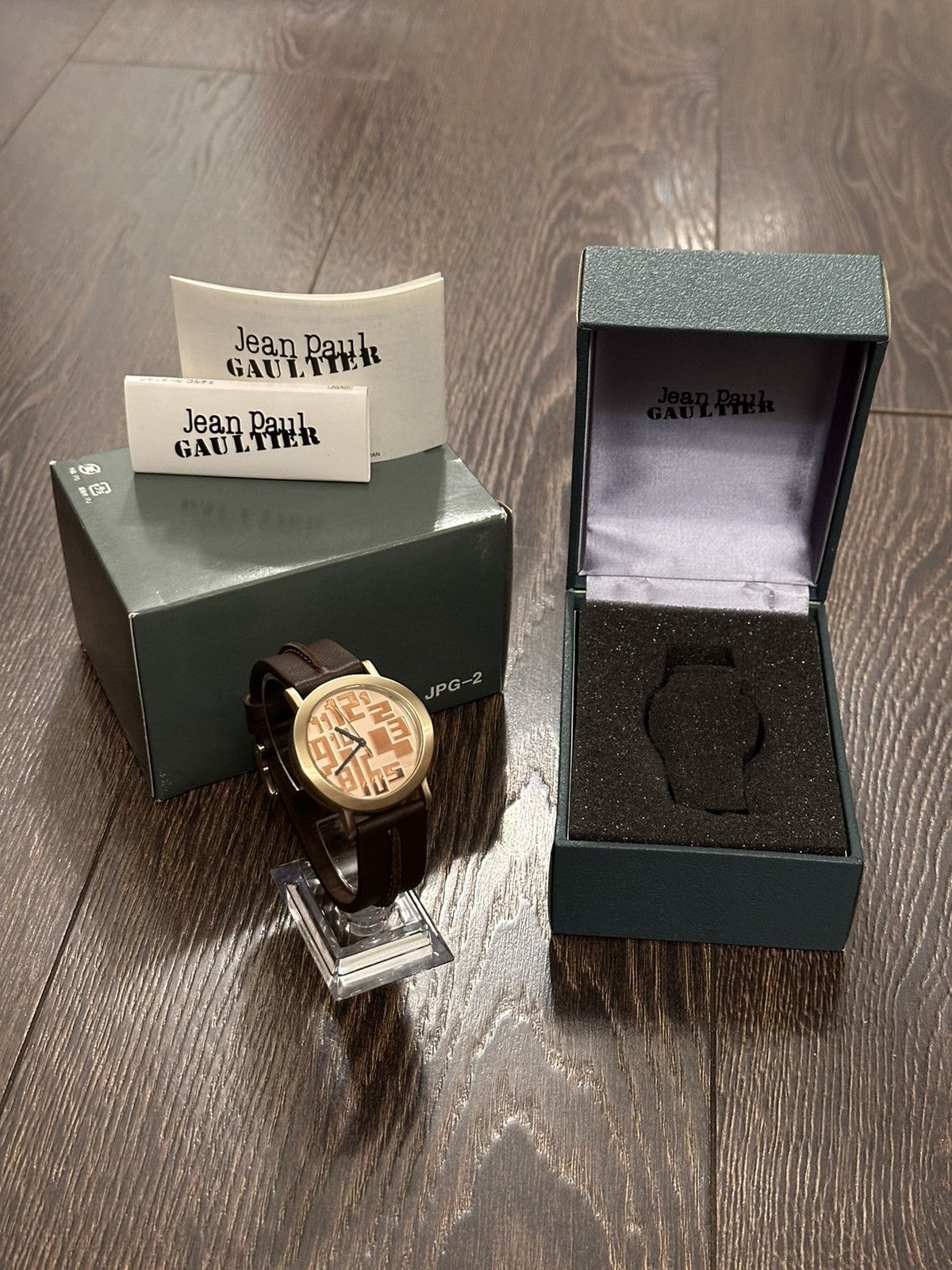 Vintage 2002 Jean Paul Gaultier Abstract Asymmetrical Number Watch Size ONE SIZE - 11 Thumbnail