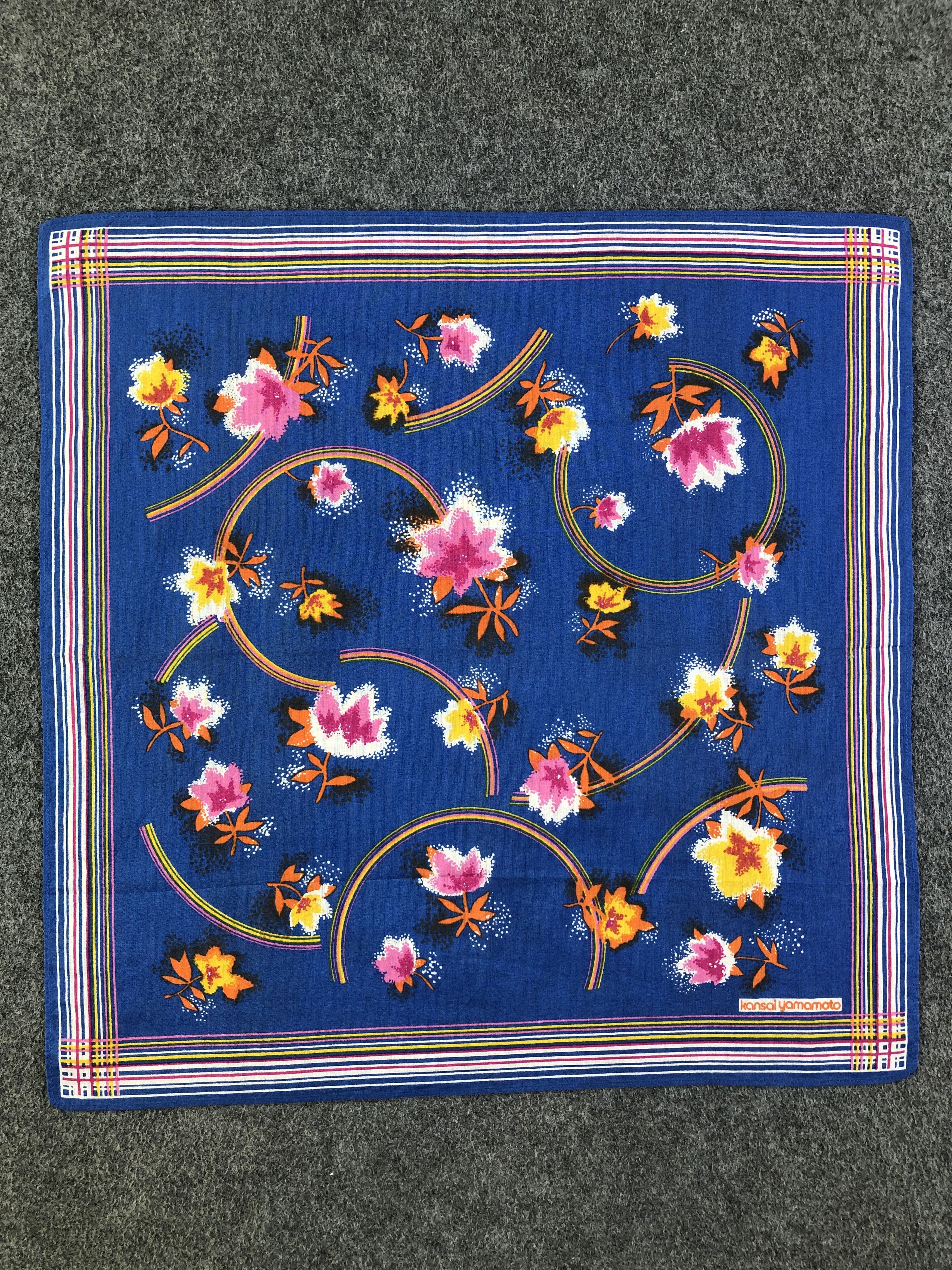 Japanese Brand × Kansai Yamamoto × Vintage Kansai Yamamoto Handkerchief / Bandana / Neckerchief Size ONE SIZE - 3 Thumbnail