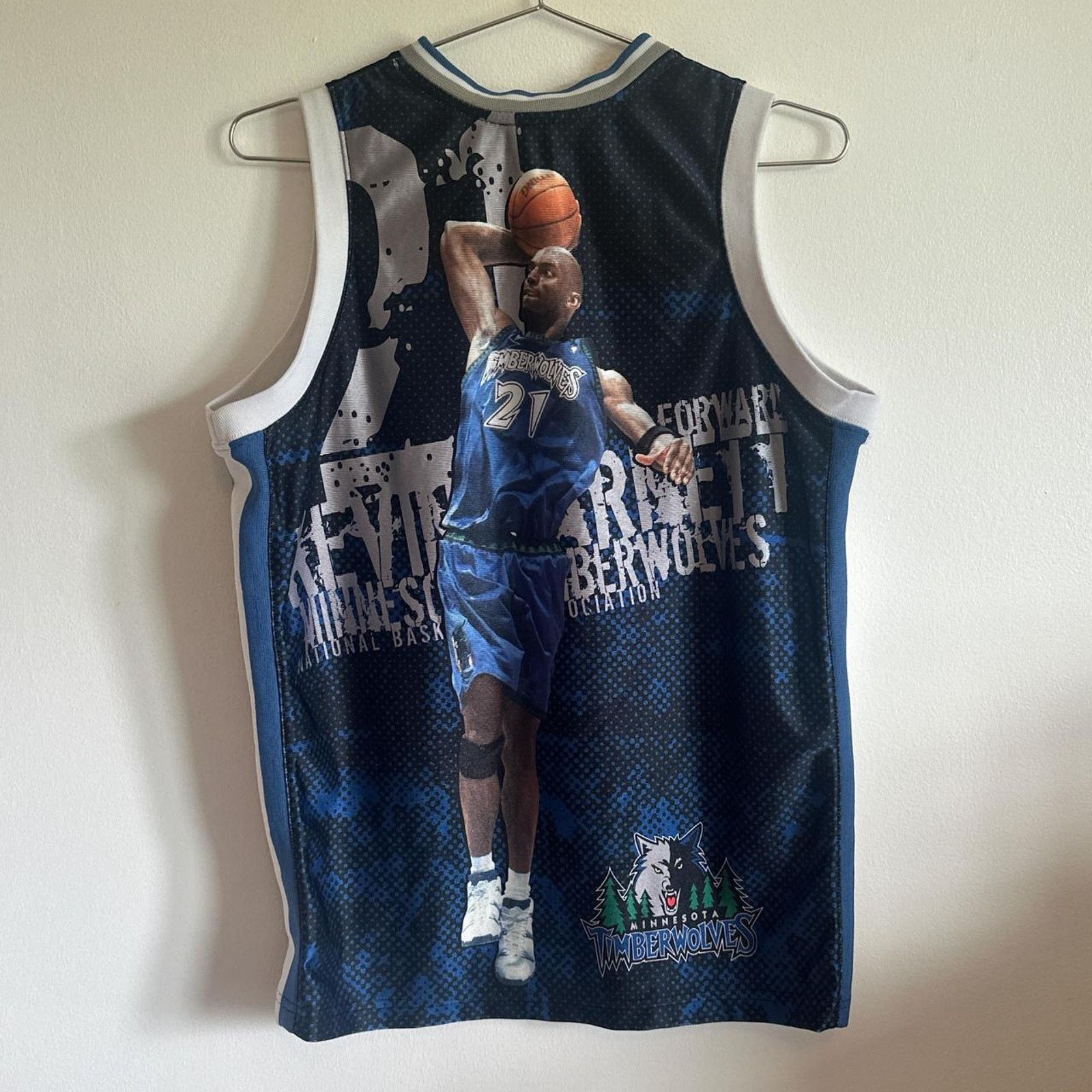 Majestic Y2K Majestic Minnesota Timberwolves Kevin Garnett Jersey Size US S / EU 44-46 / 1 - 1 Thumbnail