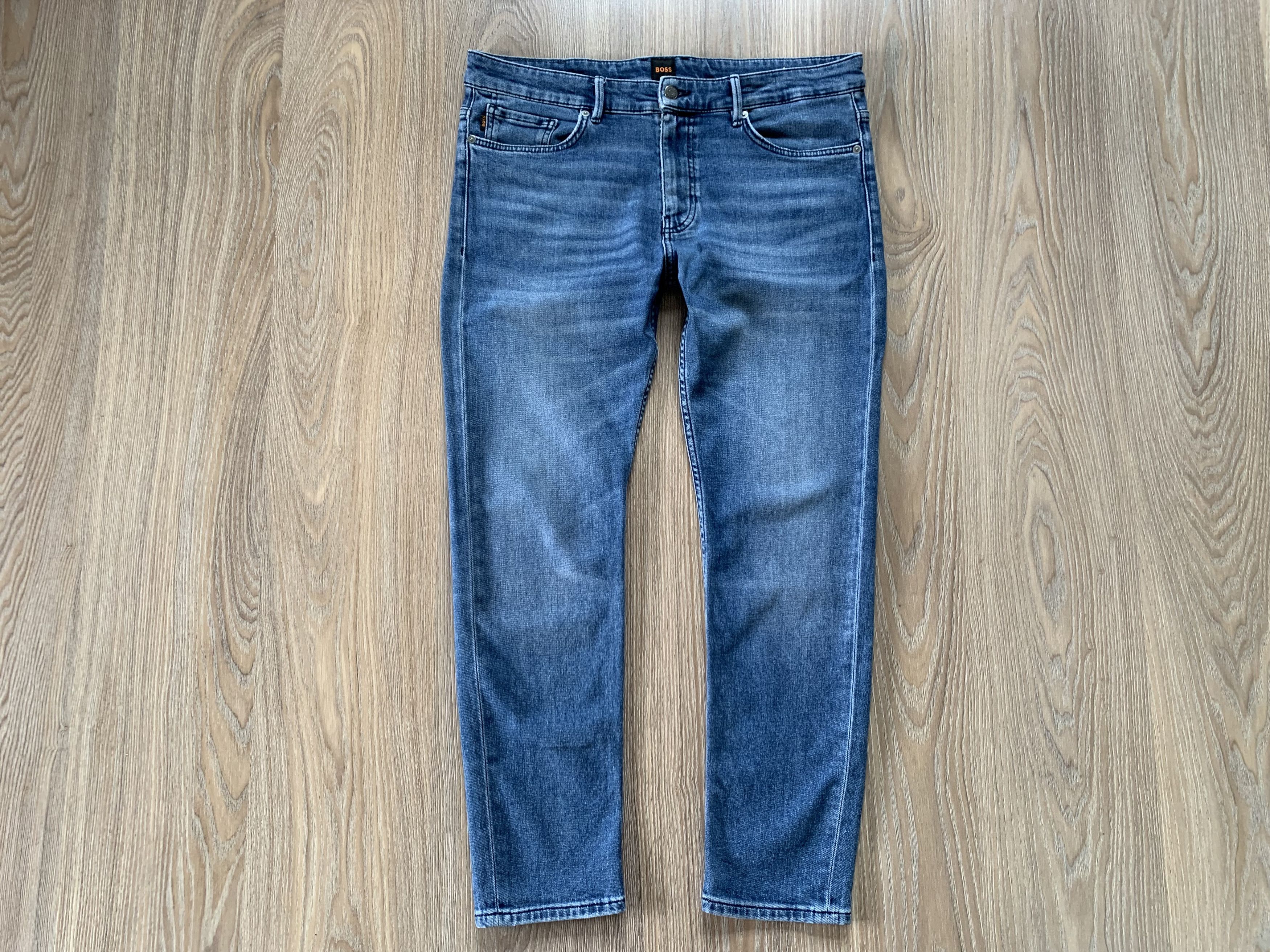 Hugo Boss Hugo Boss Delano Stretch Distressed Jeans Size US 34 / EU 50 - 2 Thumbnail