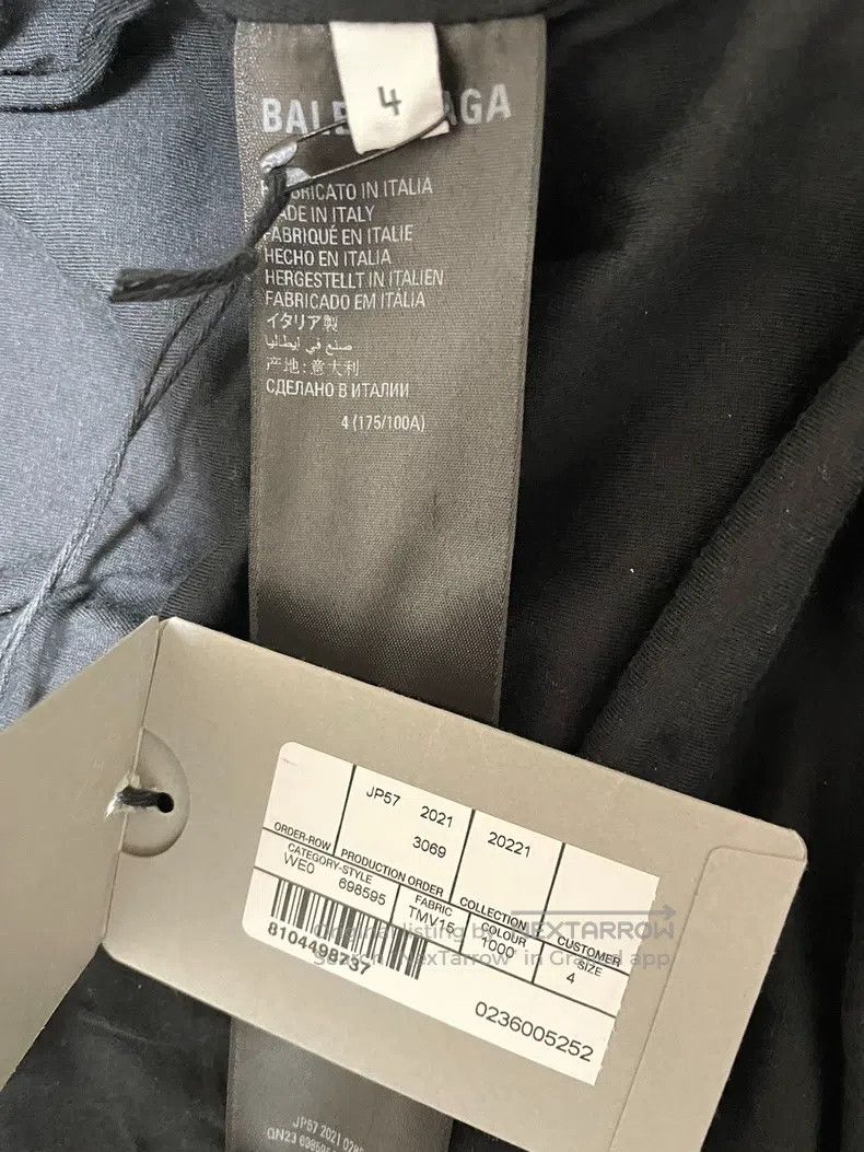 Balenciaga Balenciaga Jacket Size US XL / EU 56 / 4 - 4 Thumbnail