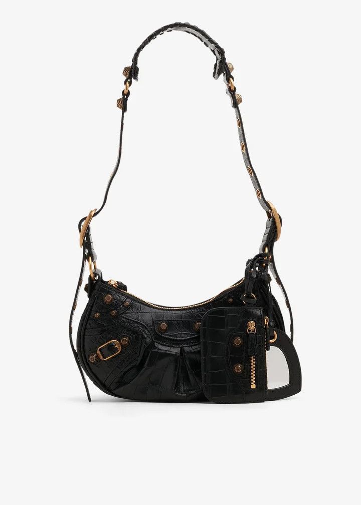 Balenciaga o1tr1nto0226 Size: OS / Le Cagole Shoulder Bag In Black Size ONE SIZE - 1 Thumbnail