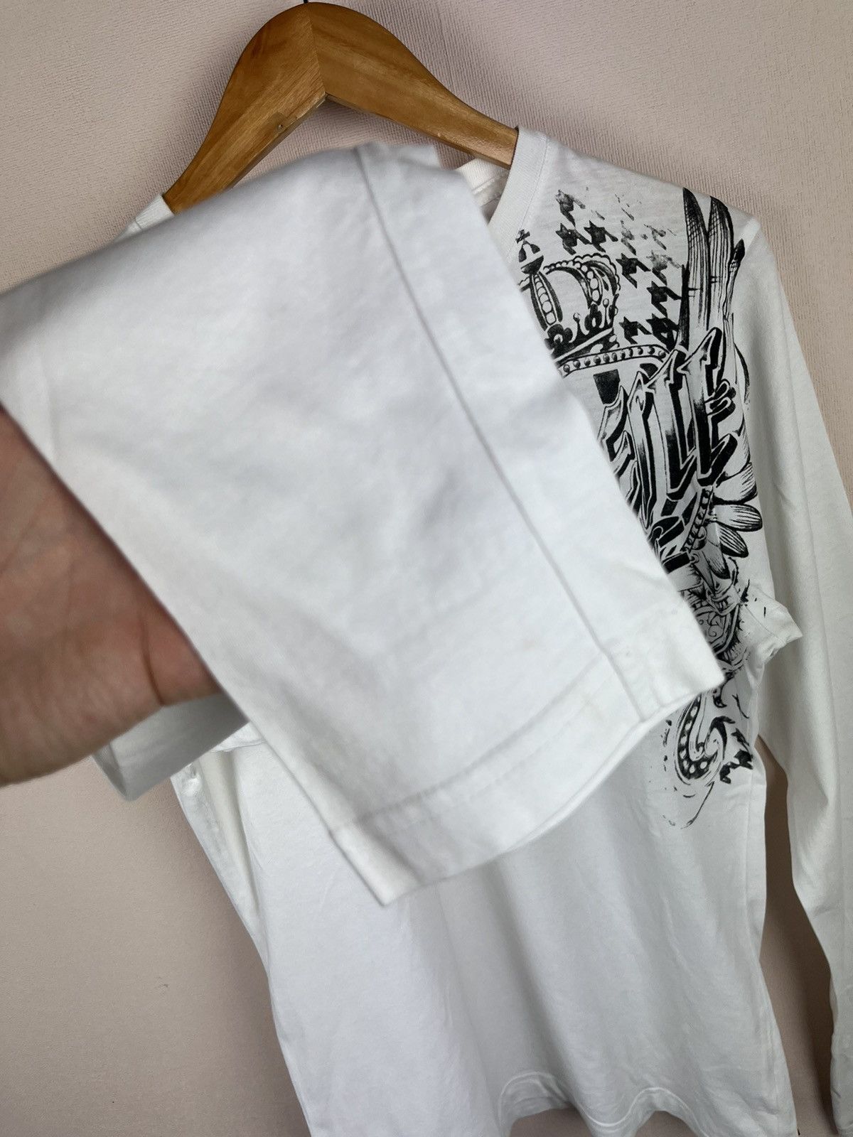 O'Neill Vintage y2k 00s oneill long sleeve tee t-shirt white skate Size US M / EU 48-50 / 2 - 7 Thumbnail