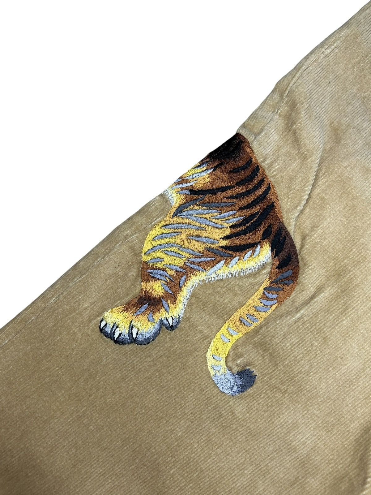 Vivienne Tam 00s Embroidered Corduroy Trousers Size 25" / US 0 / IT 36 - 7 Thumbnail