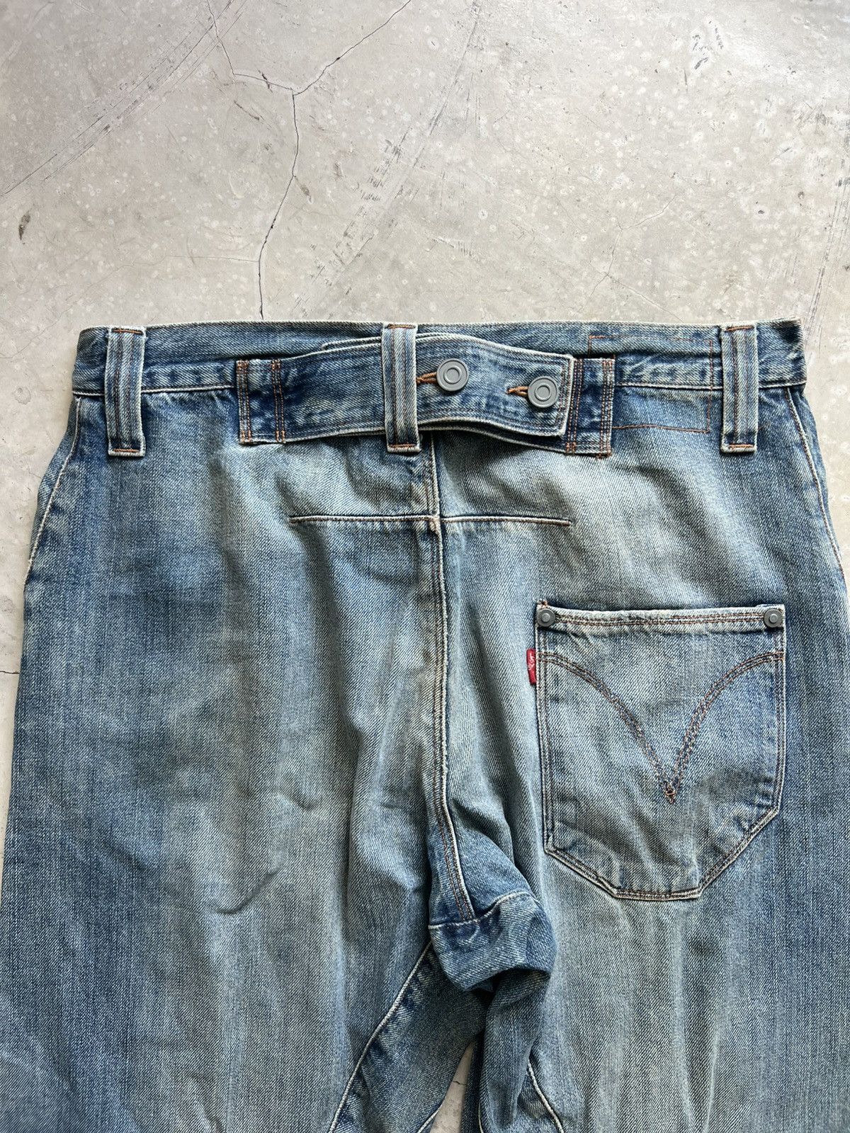 Levi's Levis Engineered Jeans Buckle Back Tag W31 Actual 32x32 Size US 31 - 1 Thumbnail
