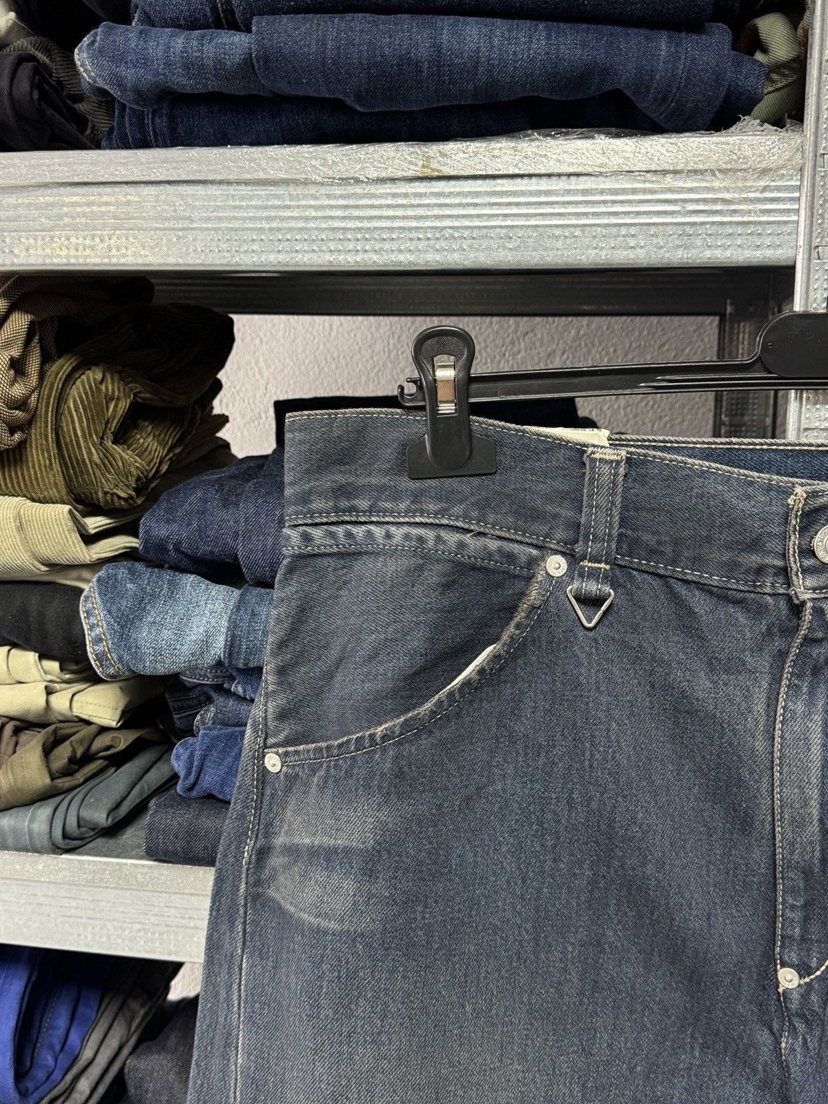 Levi's NWT Levi’s Engineered Jeans Mens Twisted Buckle Back Leg Zip Size US 33 - 14 Thumbnail