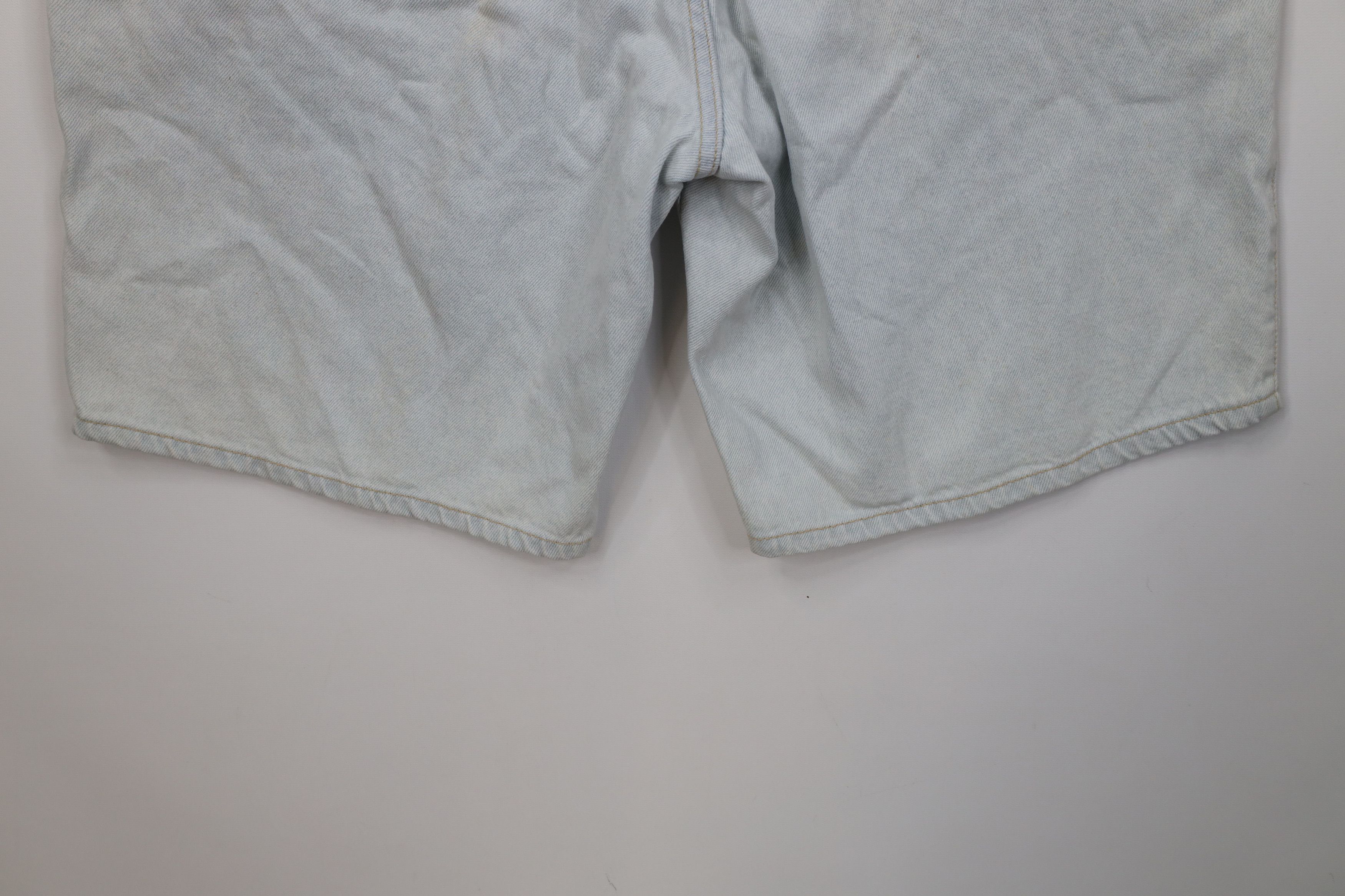 Vintage Vintage 90s Streetwear Baggy Relaxed Fit Denim Jean Shorts Size US 34 / EU 50 - 13 Thumbnail