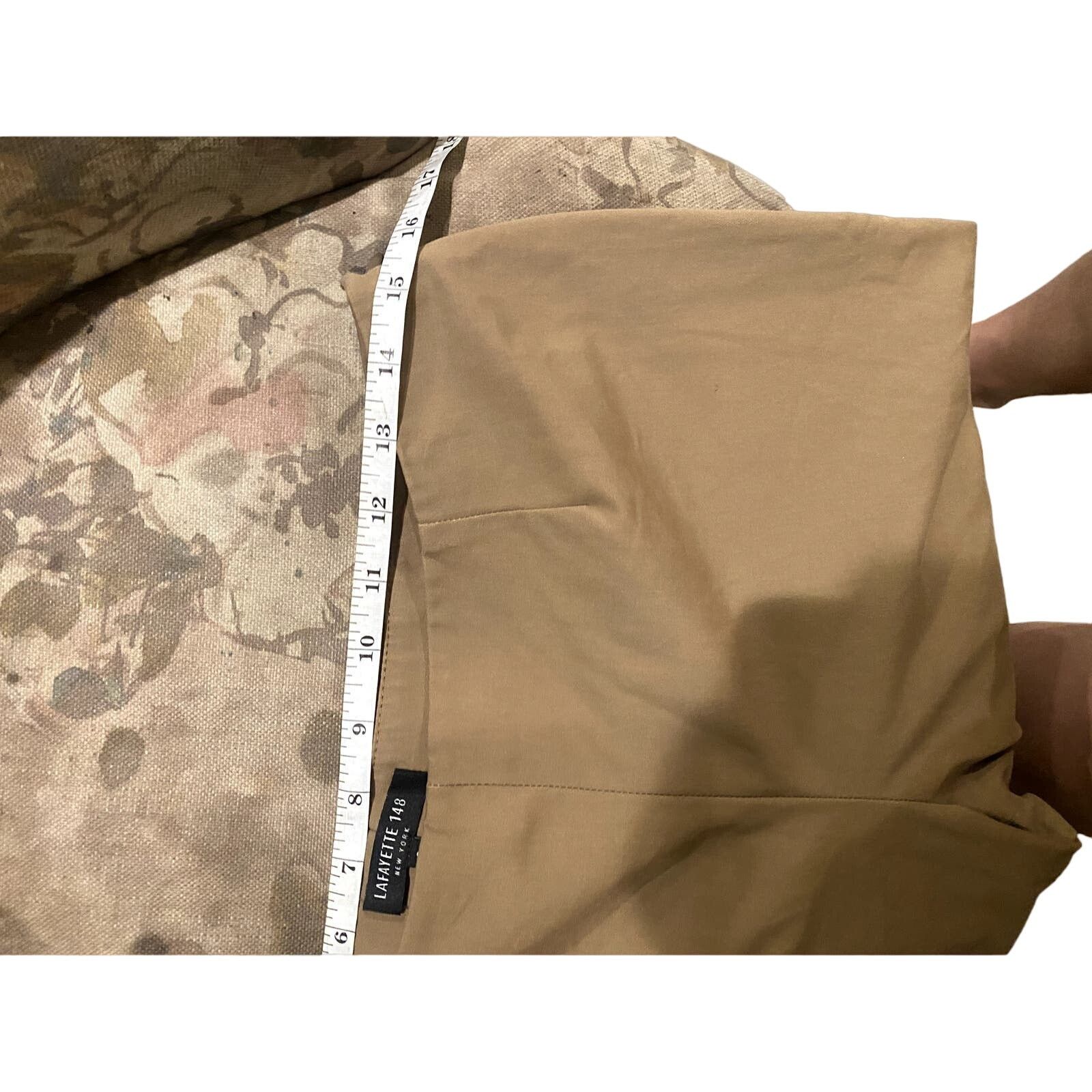 Lafayette 148 Lafayette 148 New York Bleecker Jodhpur Crop Pants Khaki 6 Size 28" / US 6 / IT 42 - 4 Thumbnail