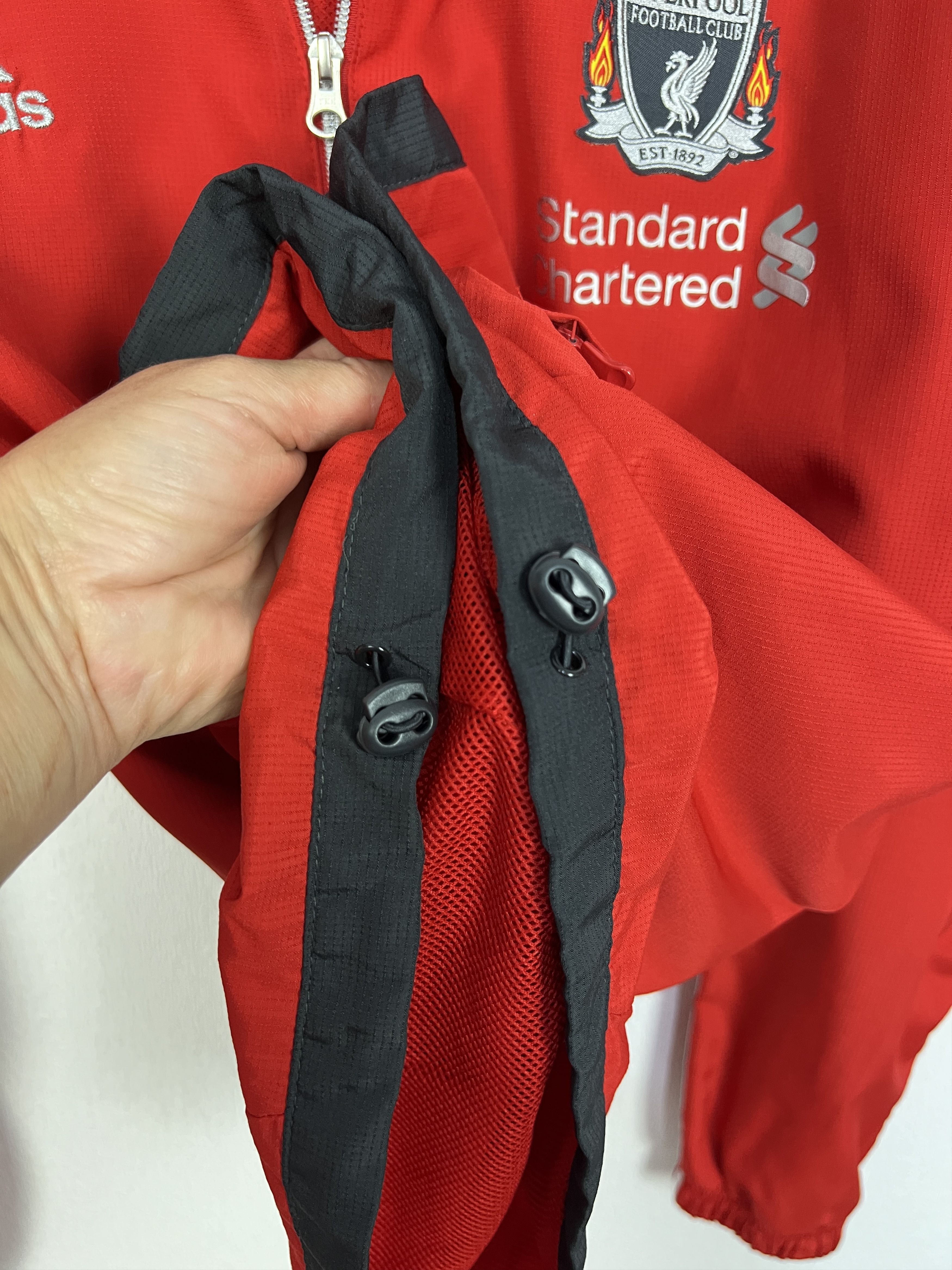 Adidas Vintage Adidas Liverpool Football Jacket Soccer Track Top Size US L / EU 52-54 / 3 - 7 Thumbnail