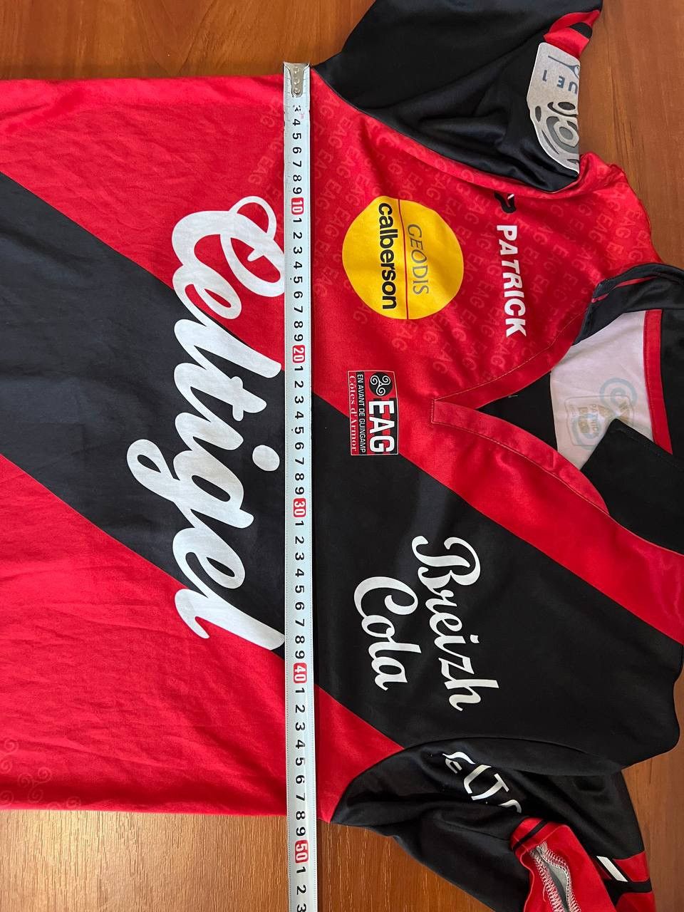 Sports Specialties 2014/15 EA GUINGAMP #15 SORBON MATCH WORN ISSUED JERSEY SZ L Size US L / EU 52-54 / 3 - 20 Thumbnail