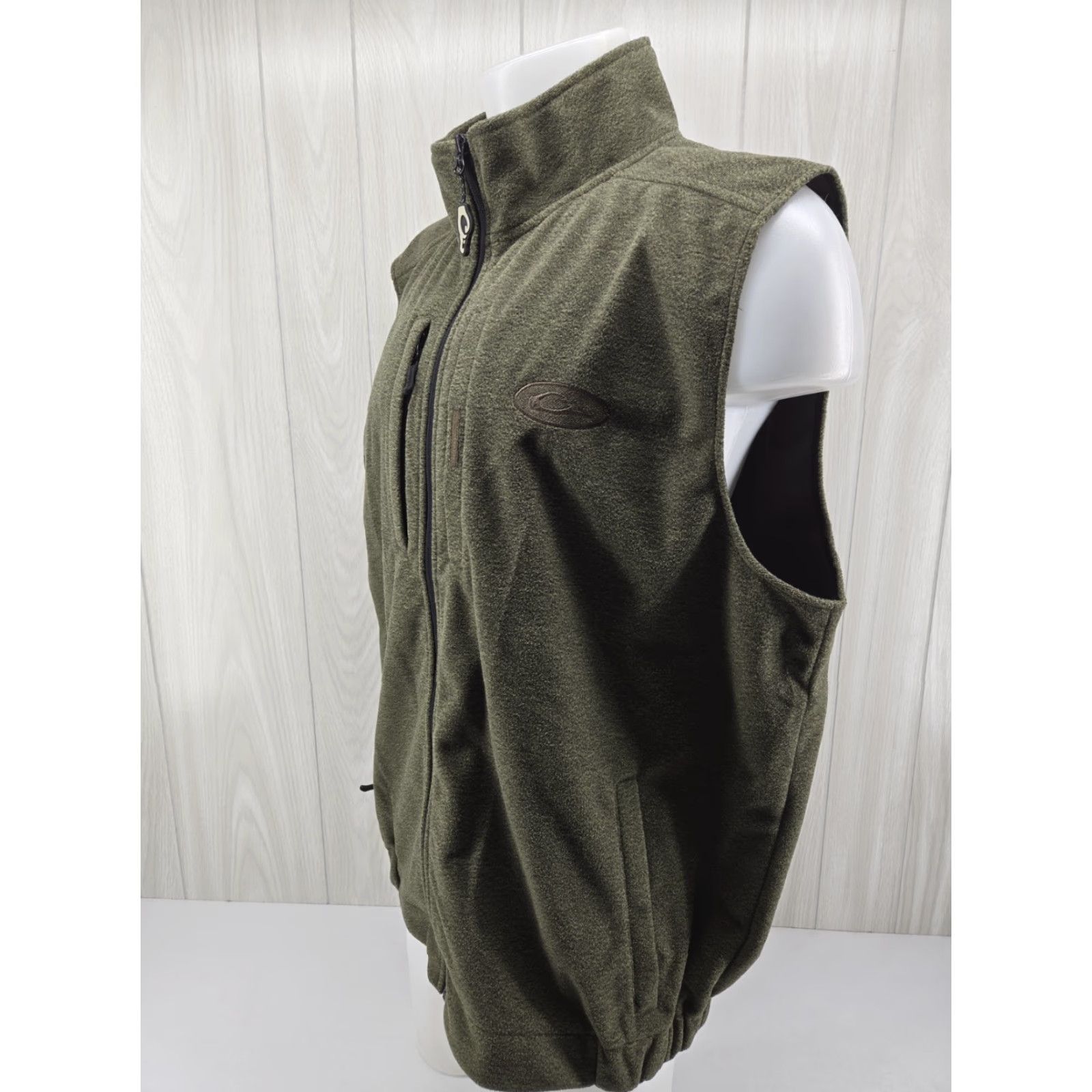 Vintage Drake Waterfowl Jacket Vest Mens 2XL Green Outdoor Windbreaker Hiking Casual Shirt Jacket Size US XXL / EU 58 / 5 - 3 Thumbnail