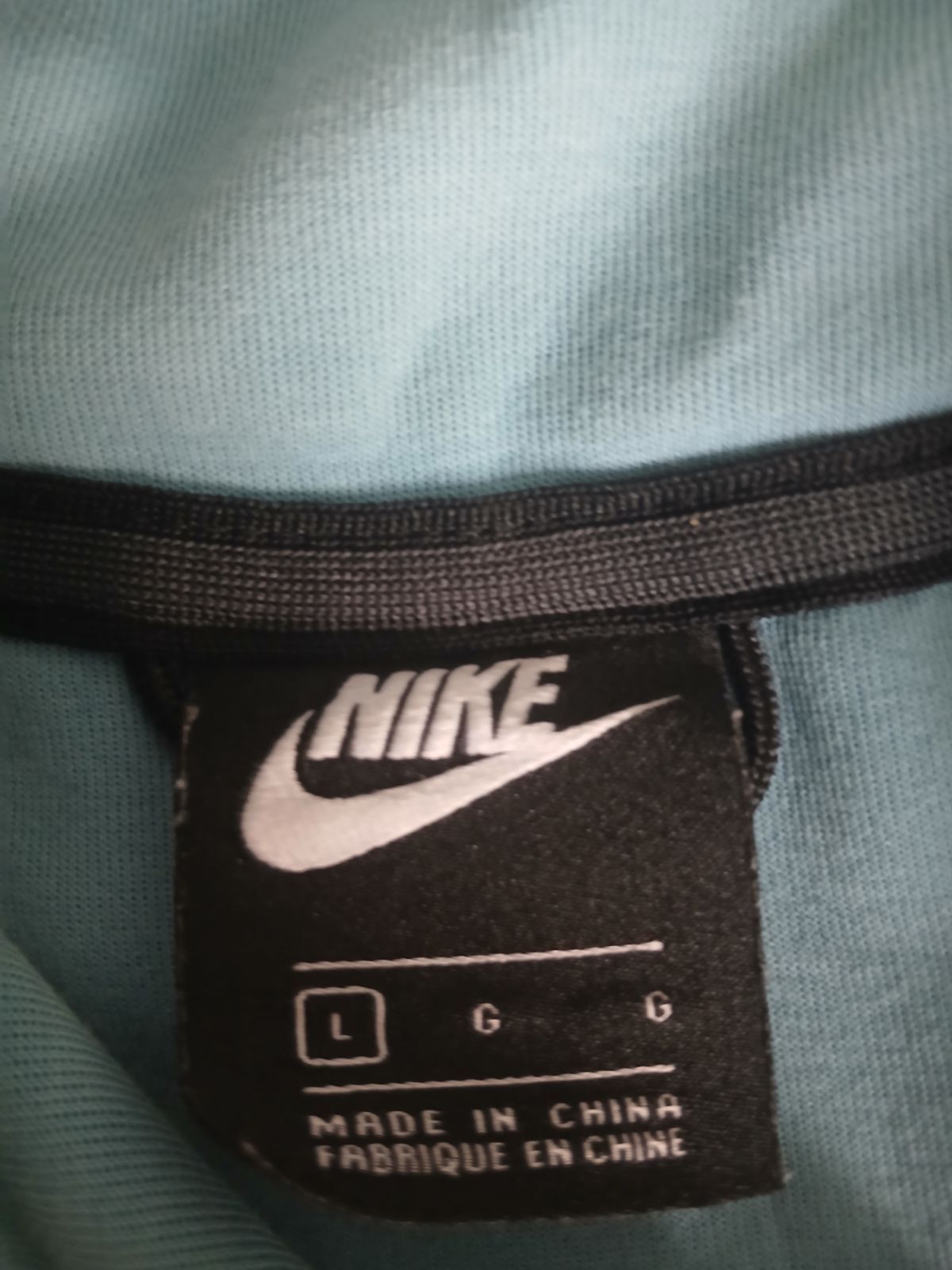Nike Nike Tech Fleece Baby Blue OG Rare Large Zip Up Hoodie Size US L / EU 52-54 / 3 - 2 Thumbnail