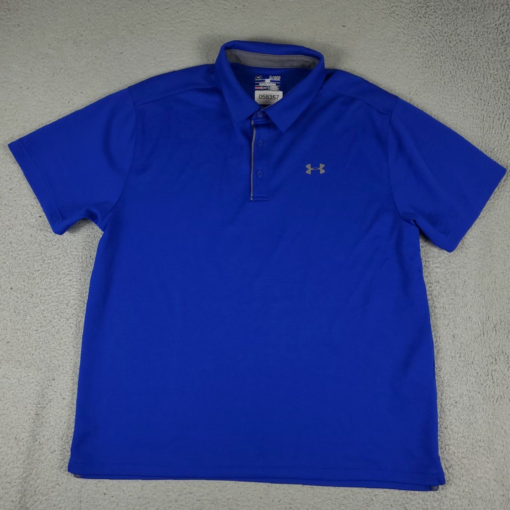 Under Armour Under Armour Polo Shirt Mens XL Blue Golf Casual Short Sleeve Size US XL / EU 56 / 4 - 2 Thumbnail