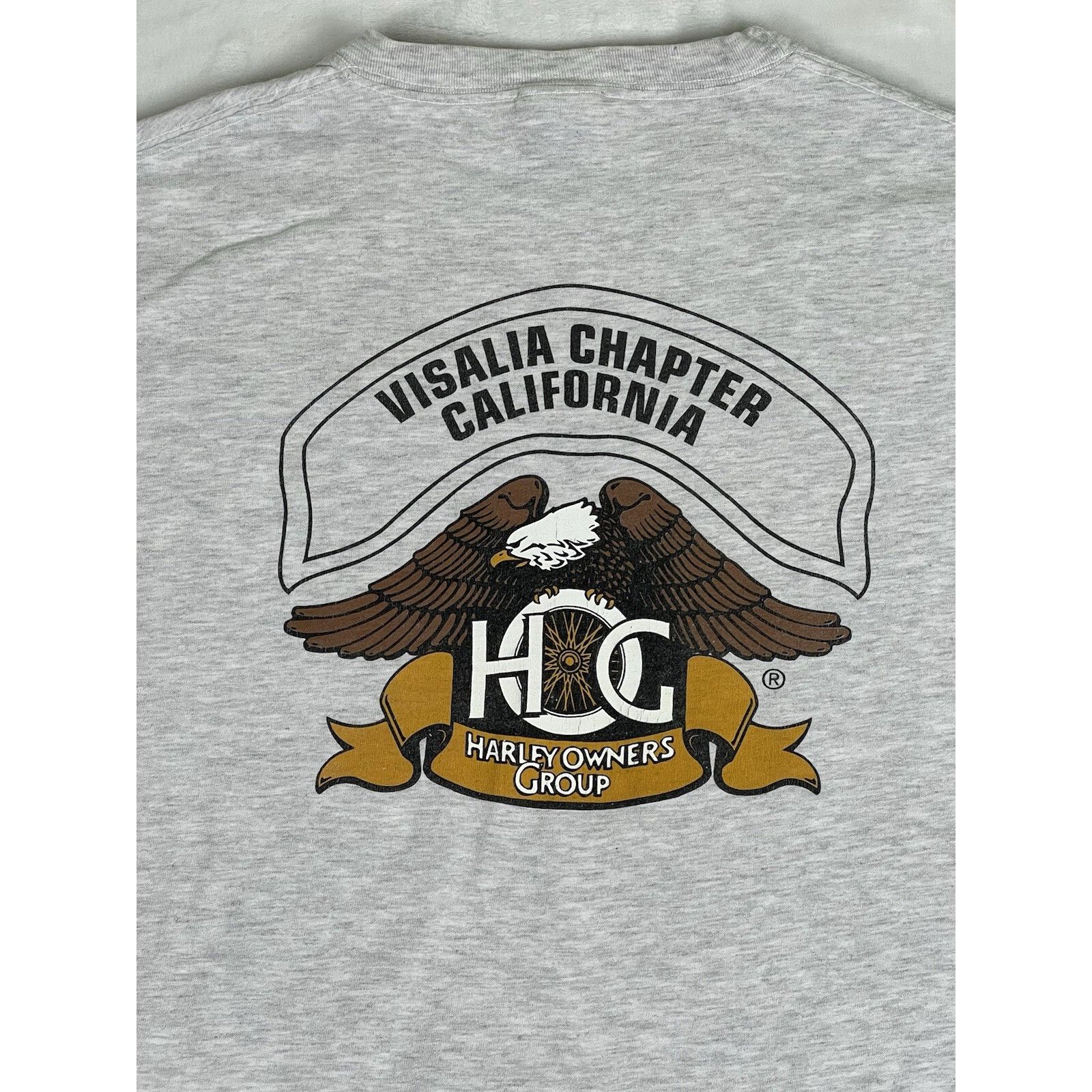 Hanes Vintage Harley Owners Club T-Shirt Visalia California Chapte Size US XXL / EU 58 / 5 - 8 Thumbnail