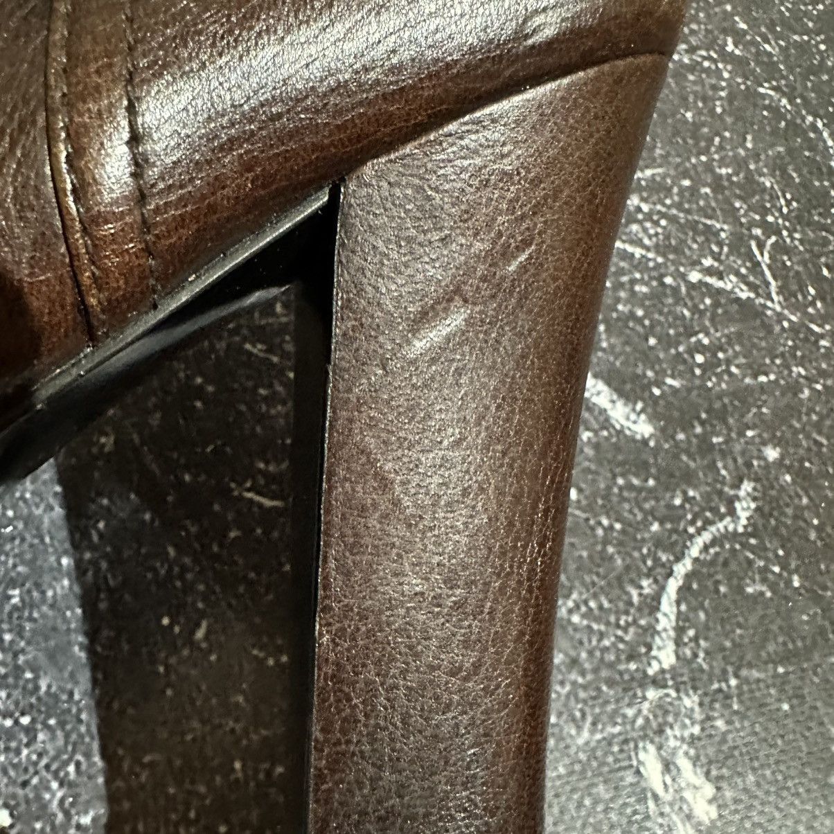 Prada PRADA women’s Leather Ankle Boots Size 39 Size US 9 / IT 39 - 7 Thumbnail