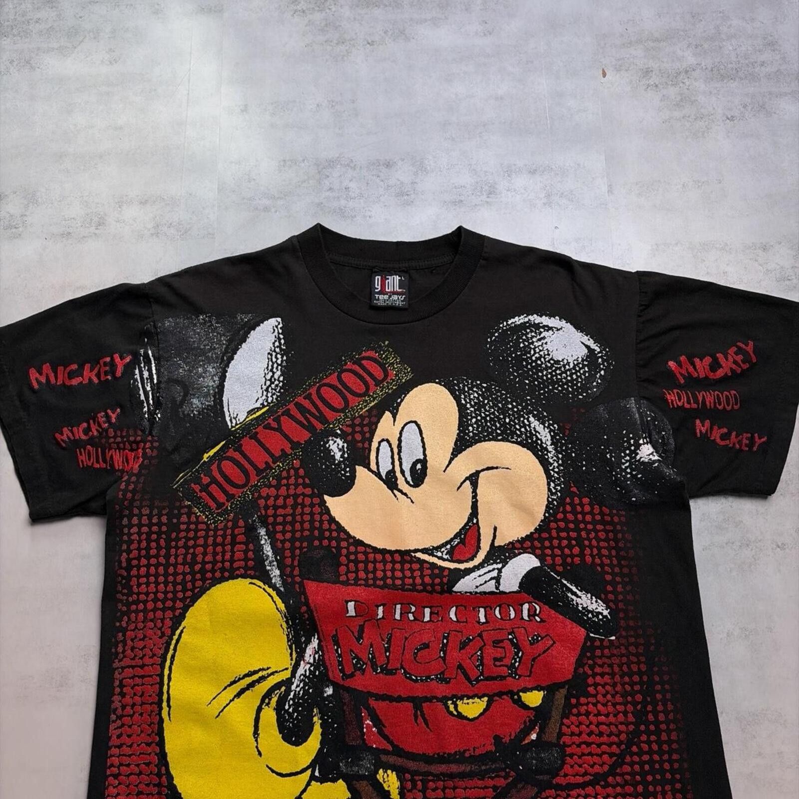 Other Vintage Giant Mickey Mouse AOP Double Sided Disney T-Shirt Size US L / EU 52-54 / 3 - 3 Thumbnail
