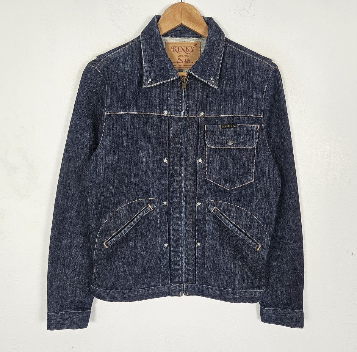 Hysteric Glamour Hysteric Glamour Kinky denim jeans jacket Size US S / EU 44-46 / 1 - 3 Thumbnail