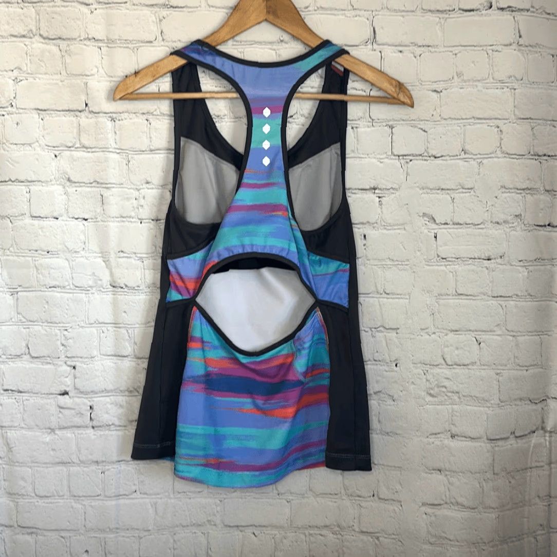 Merrell Merrell Tank Top Womens M Multicolor Blue Pink Select Wick Tank Top Size M Medium Sports Activewear Womens/Men? Size M / US 6-8 / IT 42-44 - 5 Thumbnail