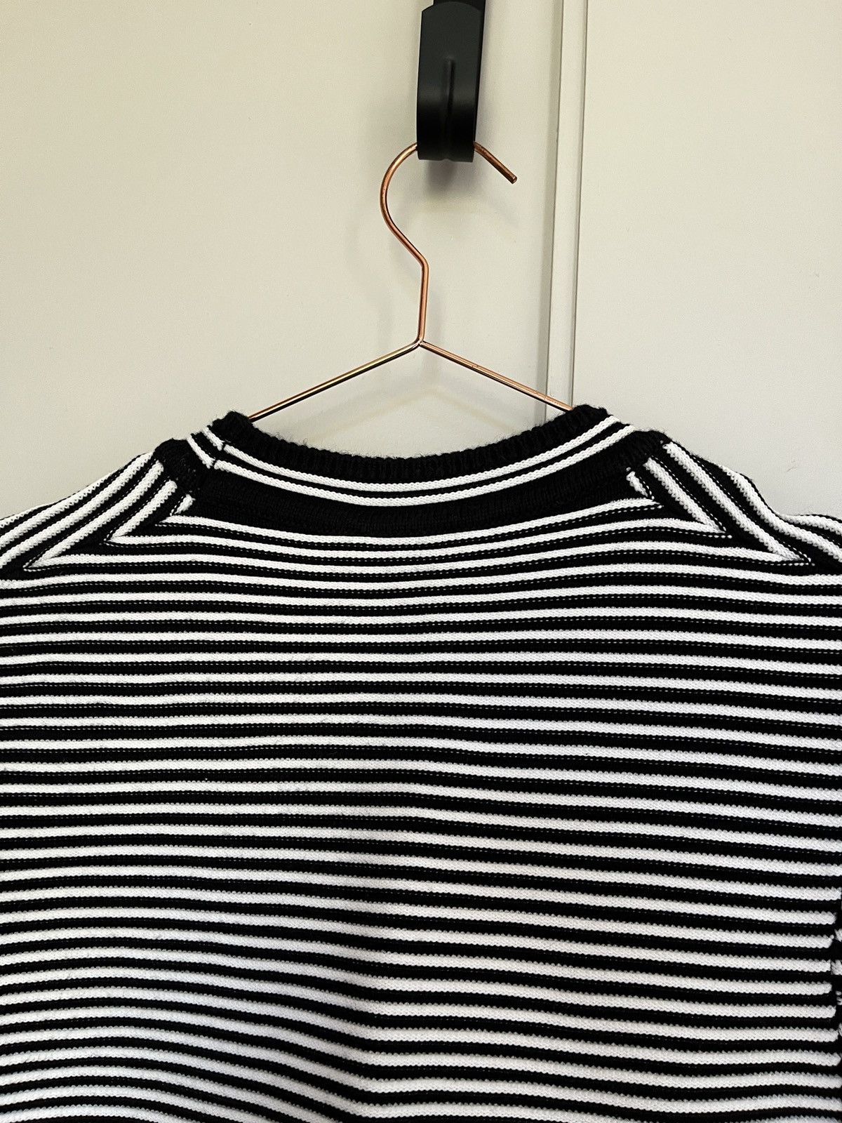Kenzo Kenzo Optical Illusion Ribbed Sweater (unisex) Size US M / EU 48-50 / 2 - 11 Thumbnail