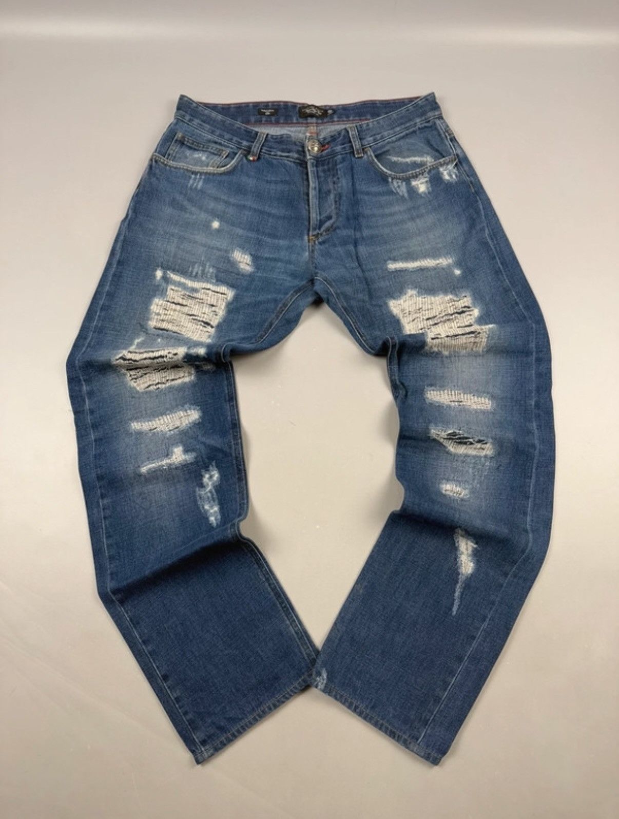 Philipp Plein Phillipp plein jeans denim detroid baggy size w34 Size US 34 / EU 50 - 1 Thumbnail